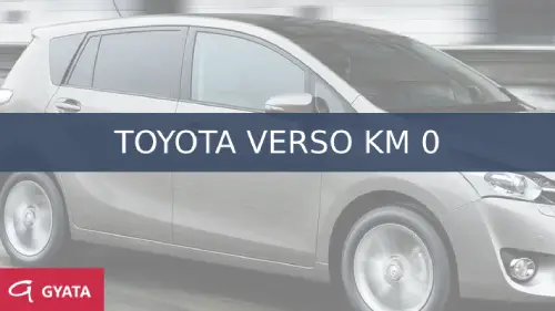 Toyota Verso KM 0 en Madrid barato