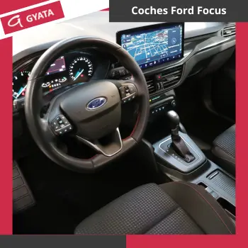 Interior del coche Ford Focus de km 0 en Madrid