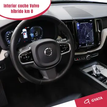 Interior coche Volvo híbrido km 0