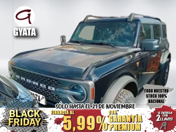 Ford Bronco 2.7 EcoBoost Badlands V6 4x4 Int. 246 kW (335 CV)