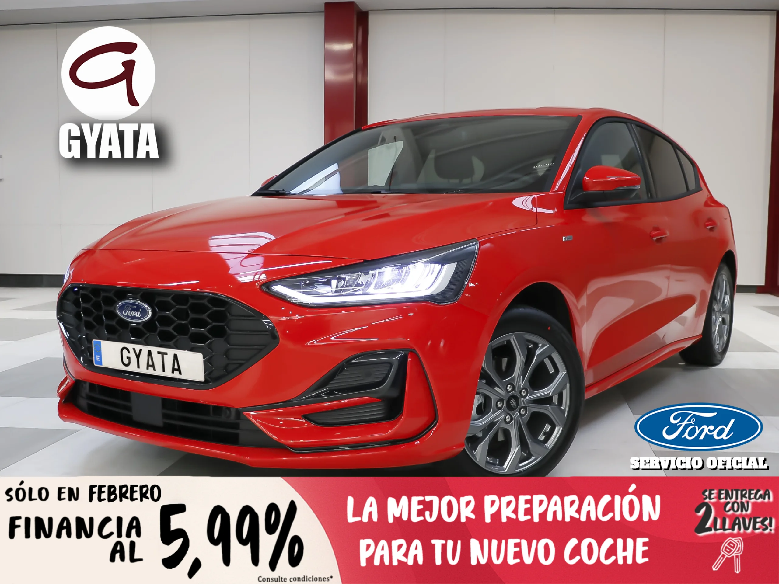 Ford Focus 1.0 Ecoboost MHEV ST-Line Auto 114 kW (155 CV) - Foto 1