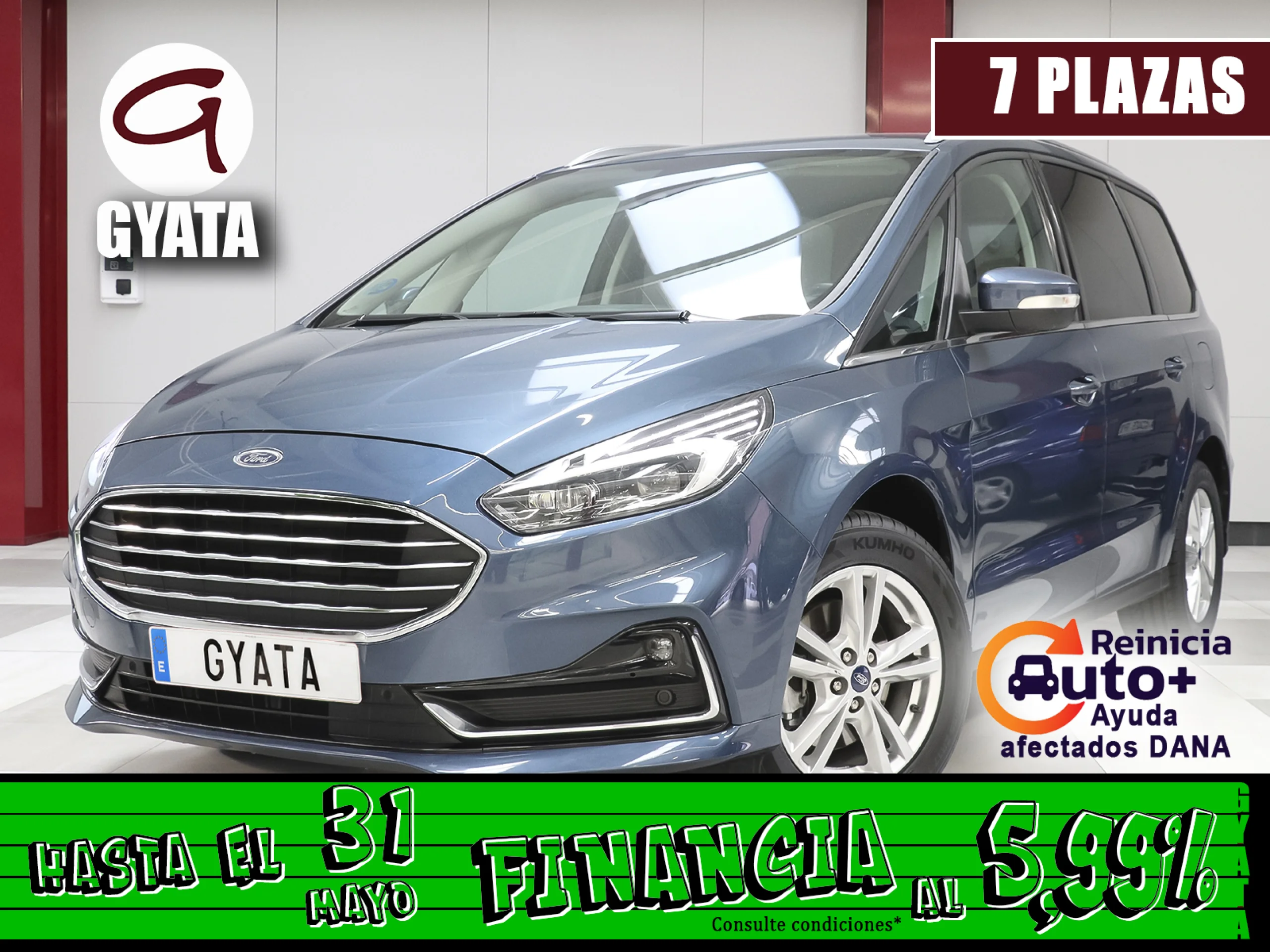 Ford Galaxy 2.5 Duratec FHEV Titanium Auto 140 kW (190 CV) - Foto 1
