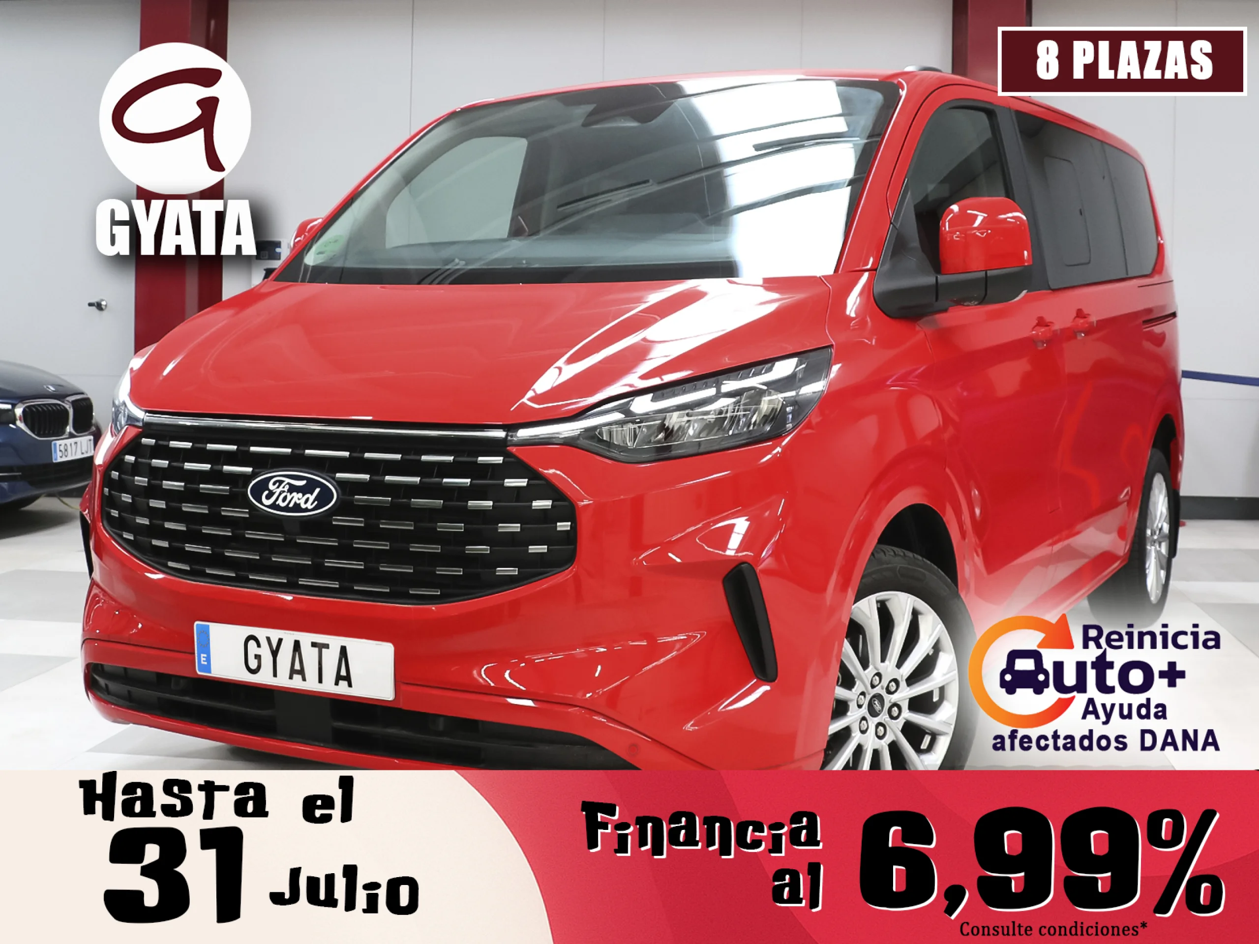 Ford Tourneo Custom 2.0 Ecoblue L1 Titanium Auto 125 kW (170 CV) - Foto 1