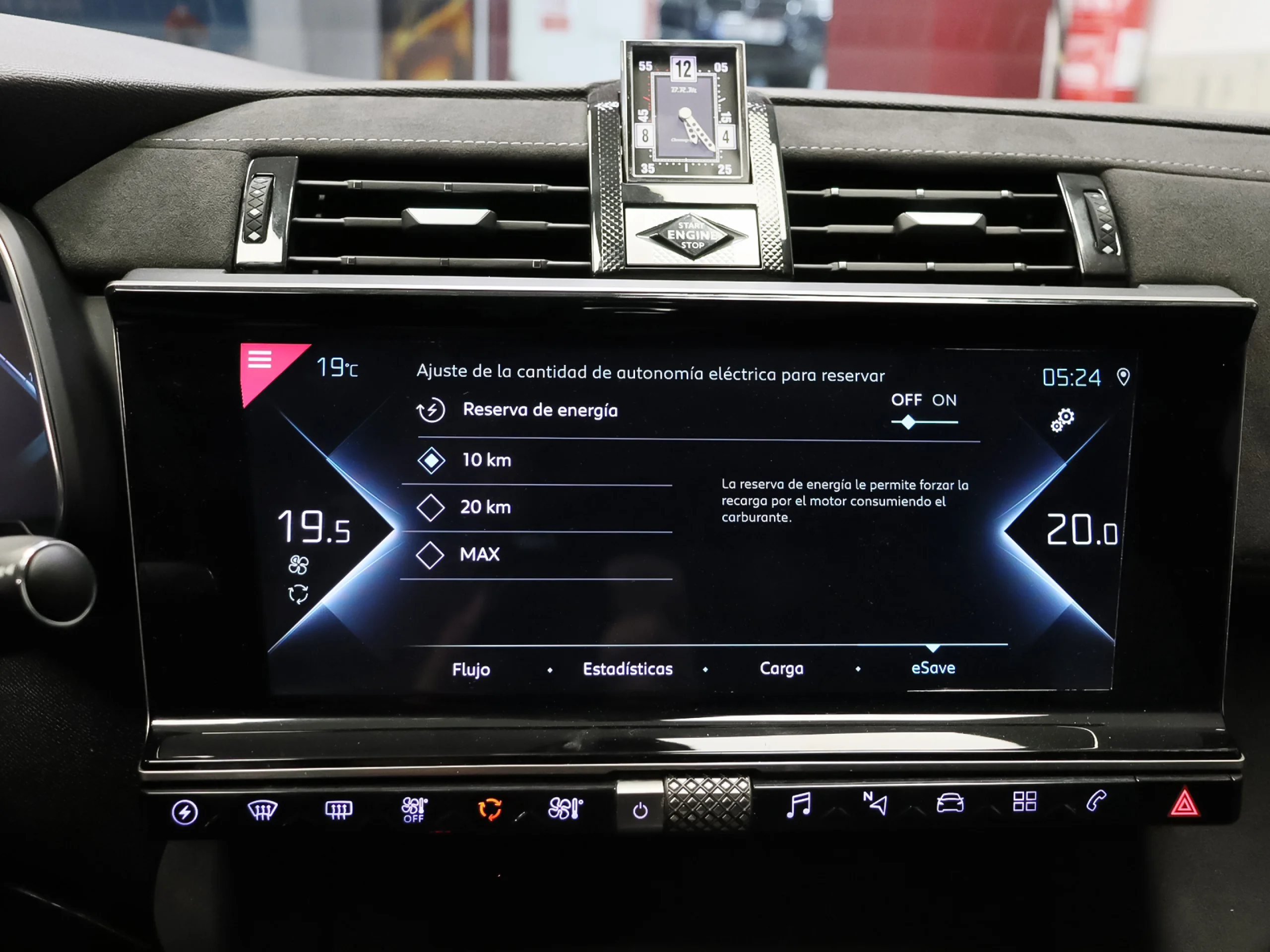 DS DS7 Crossback E-Tense 225 Ligne Noire Auto 165 kW (225 CV) - Foto 20