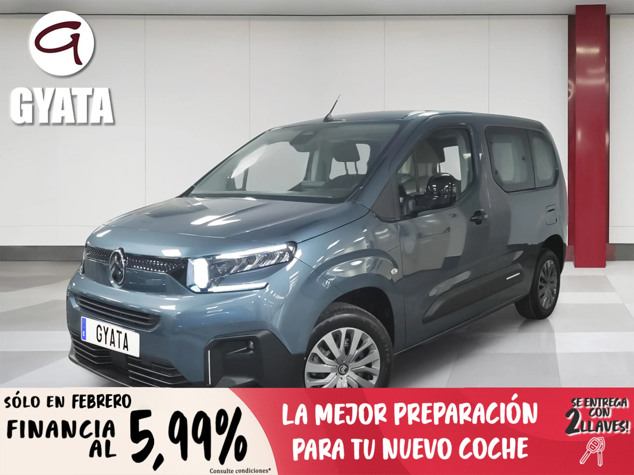 Citroen Berlingo BlueHDi 100 S&S Plus Talla M 75 kW (102 CV) - Foto 1