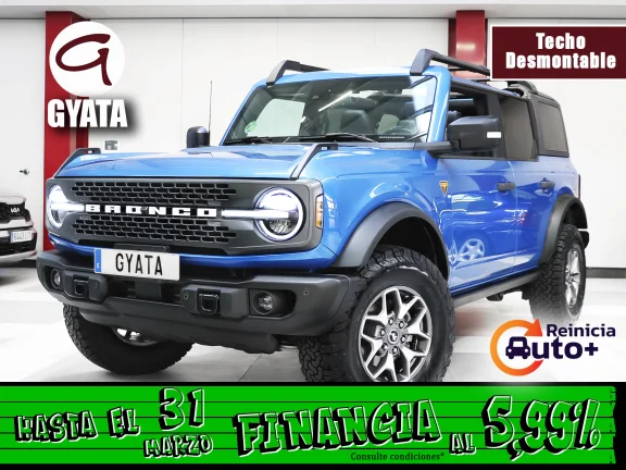 Ford Bronco 2.7 EcoBoost Badlands V6 246 kW (335 CV)