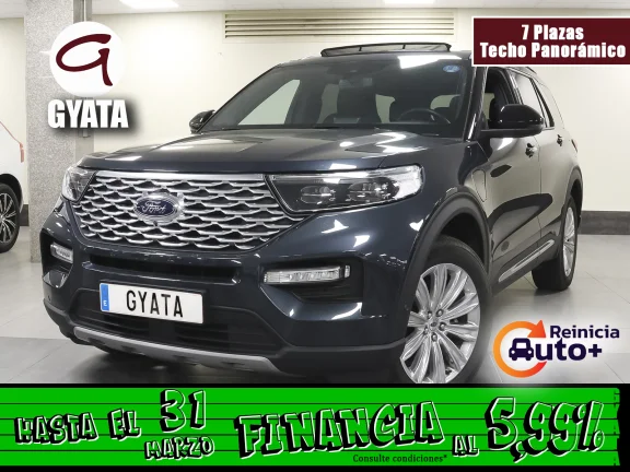 Ford Explorer 3.0 PHEV Platinum AWD 336 kW (457 CV)