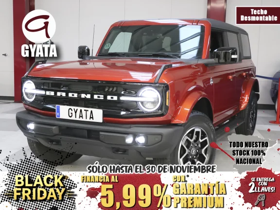 Ford Bronco 2.7 EcoBoost V6 Outer Banks 4x4 In Auto 246 kW (335 CV)