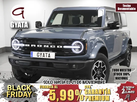Ford Bronco 2.7 EcoBoost V6 Outer Banks 4x4 In Auto 246 kW (335 CV)