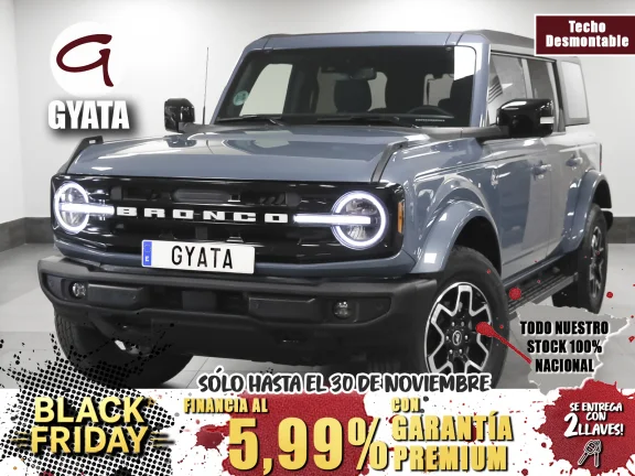 Ford Bronco 2.7 EcoBoost V6 Outer Banks 4x4 In Auto 246 kW (335 CV)