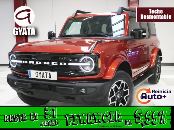Ford Bronco 2.7 EcoBoost V6 Outer Banks 4x4 In Auto 246 kW (335 CV)