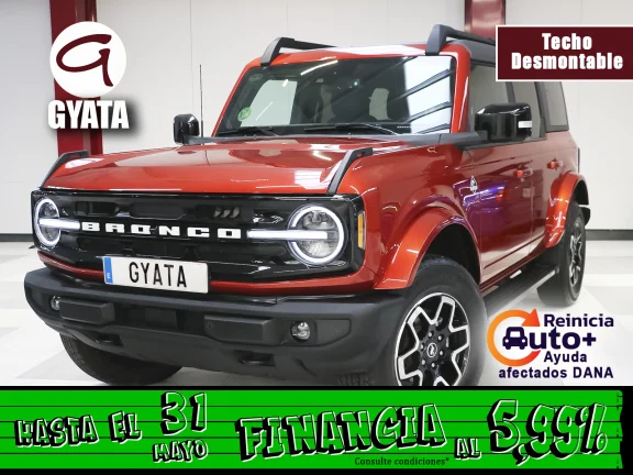 Ford Bronco 2.7 EcoBoost V6 Outer Banks 4x4 In Auto 246 kW (335 CV)