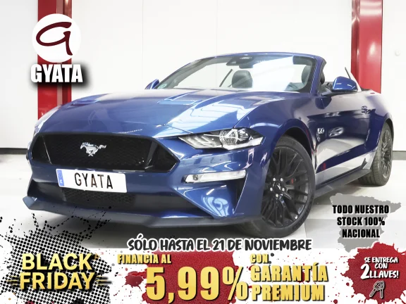 Ford Mustang 5.0 Ti-VCT V8 Convertible Mustang GT Autom. 331 kW (450 CV)