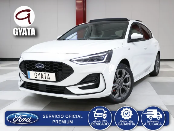 Ford Focus ST-Line X 125 CV, Híbrido, Blanco