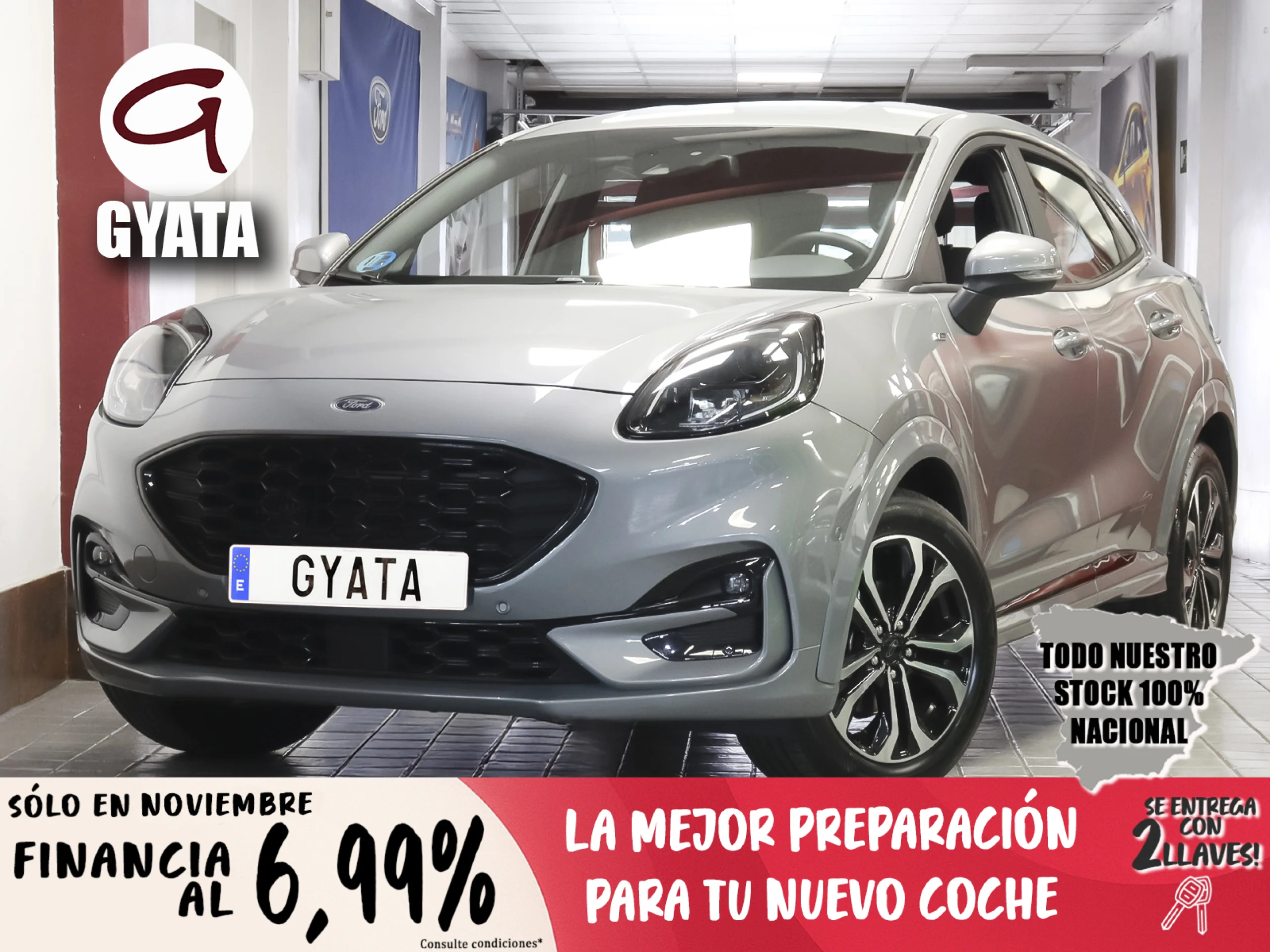 Ford Puma 1.0 EcoBoost MHEV ST-Line 92 kW (125 CV) - Foto 1