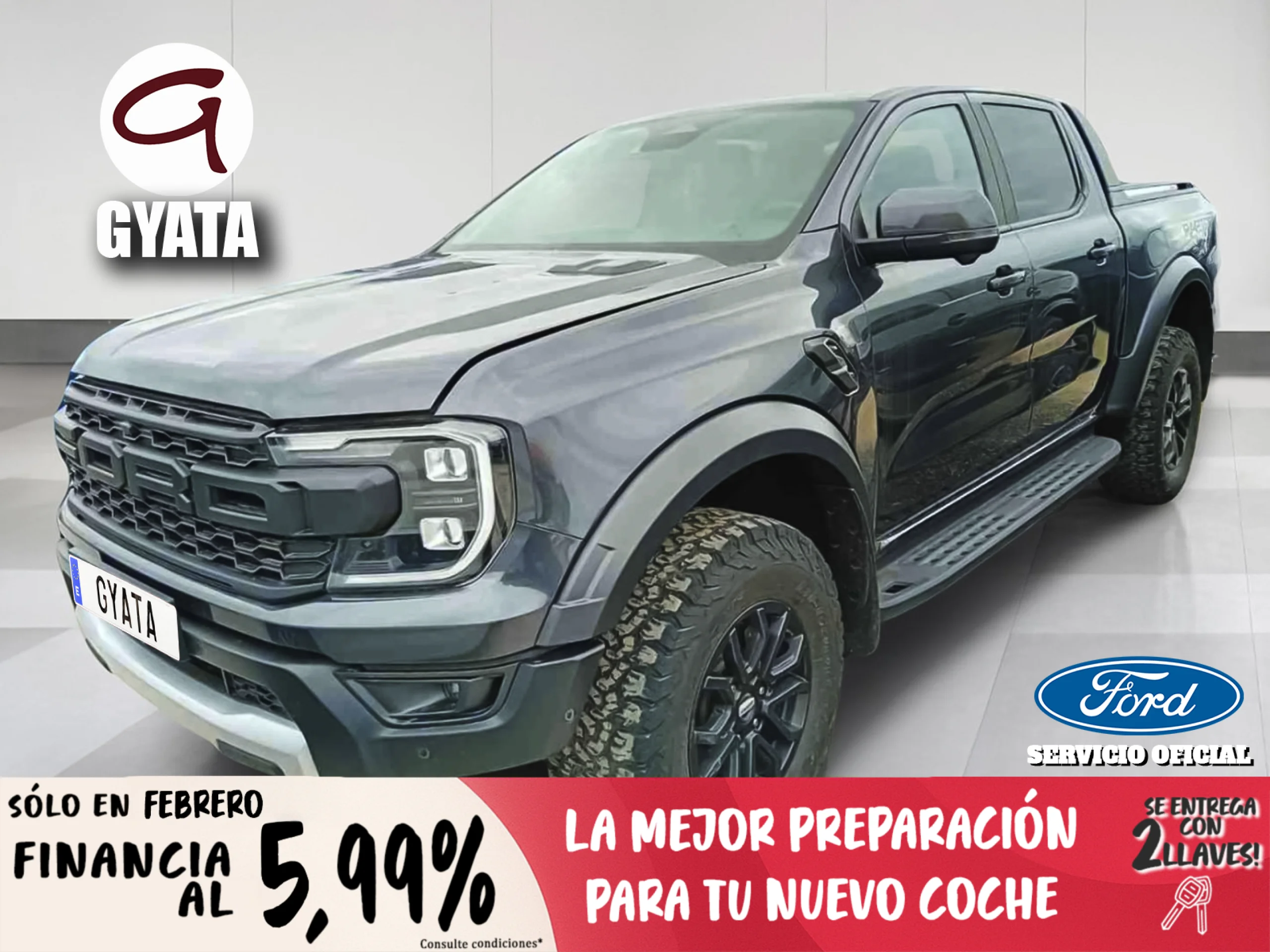 Ford Ranger Pickup 3.0 Ecoboost Doble Cabina Raptor AT e-AWD 215 kW (292 CV) - Foto 1