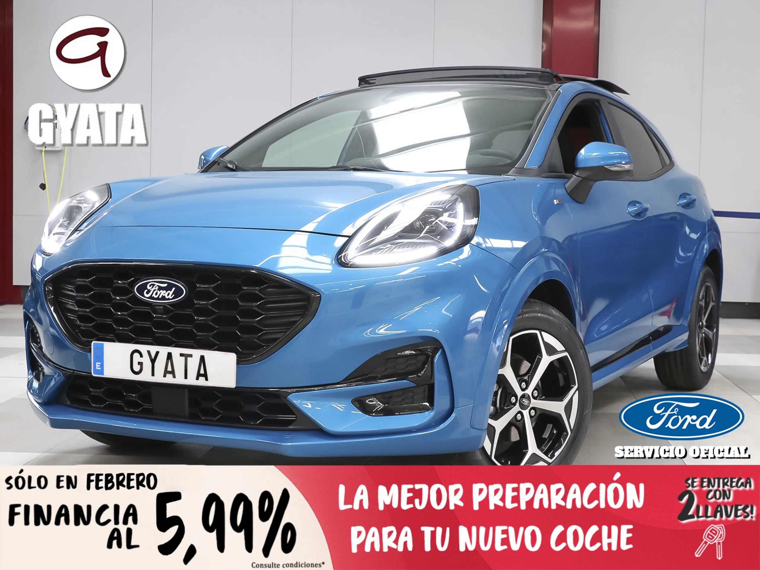 Ford Puma 1.0 EcoBoost MHEV ST-Line 92 kW (125 CV) - Foto 1
