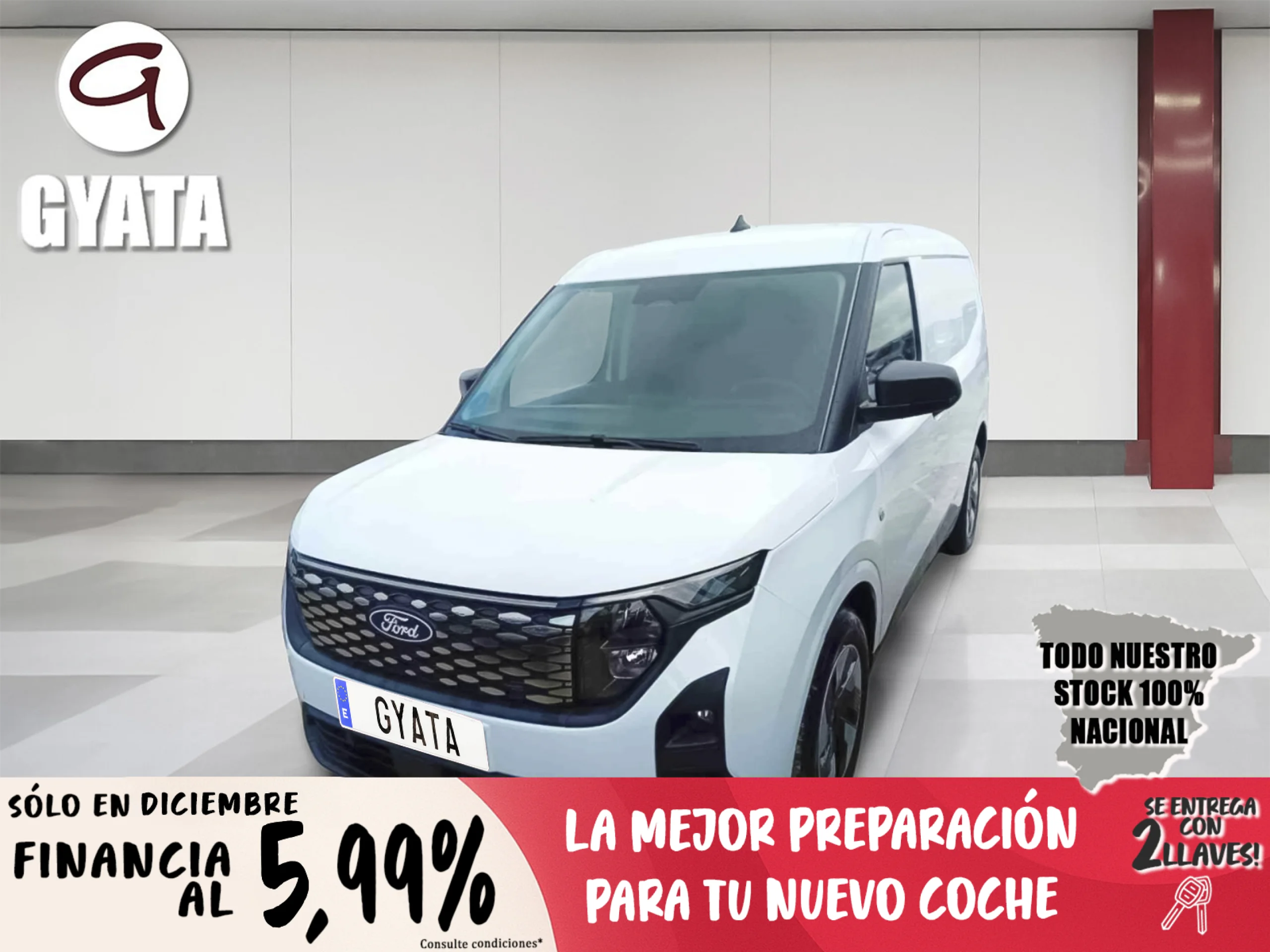 Ford Transit Courier Furgon BEV 54kWh Trend Auto 100 kW (136 CV) - Foto 1