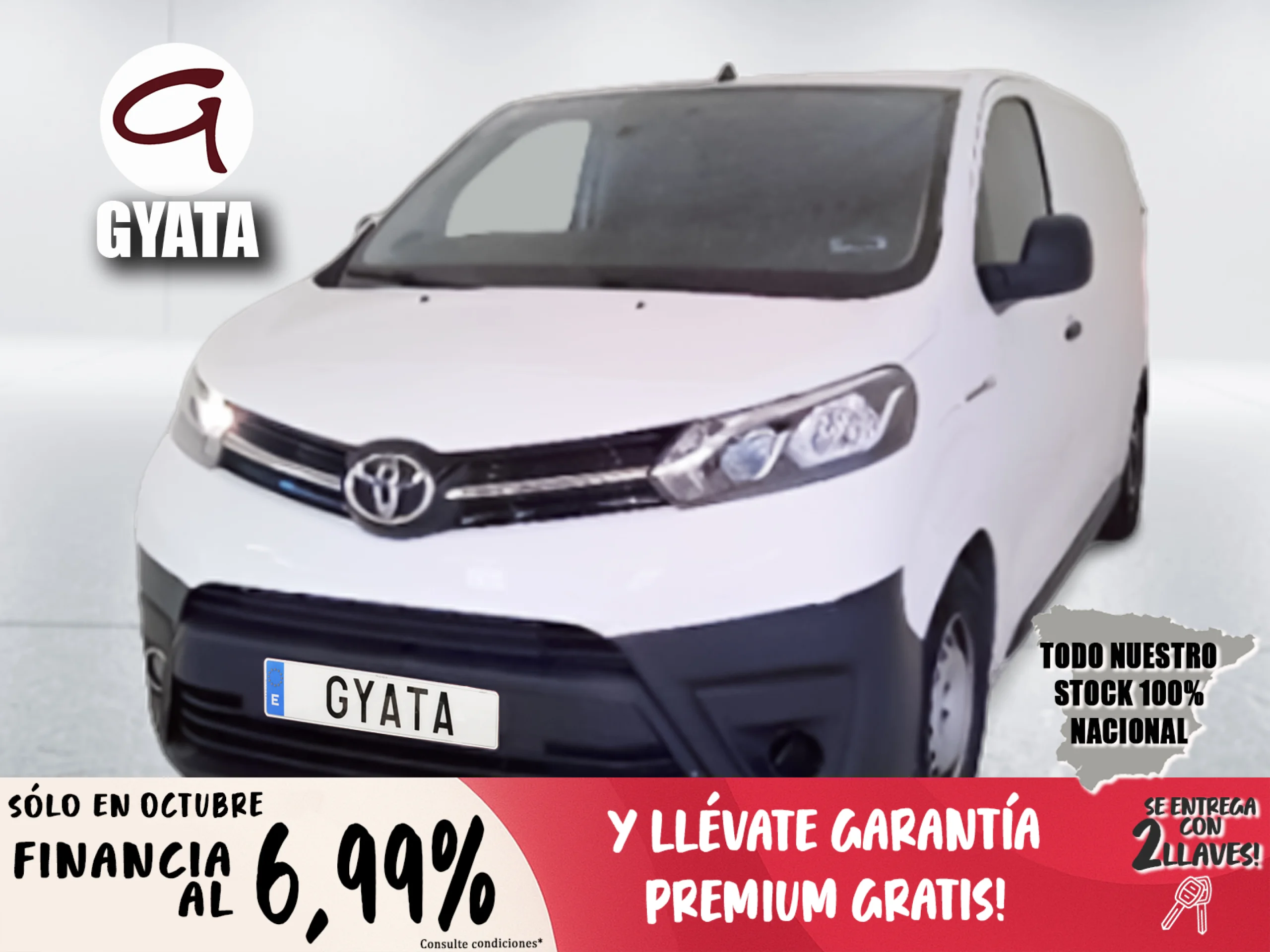 Toyota Proace Furgon 50kWh GX L1 100 kW (136 CV) - Foto 1