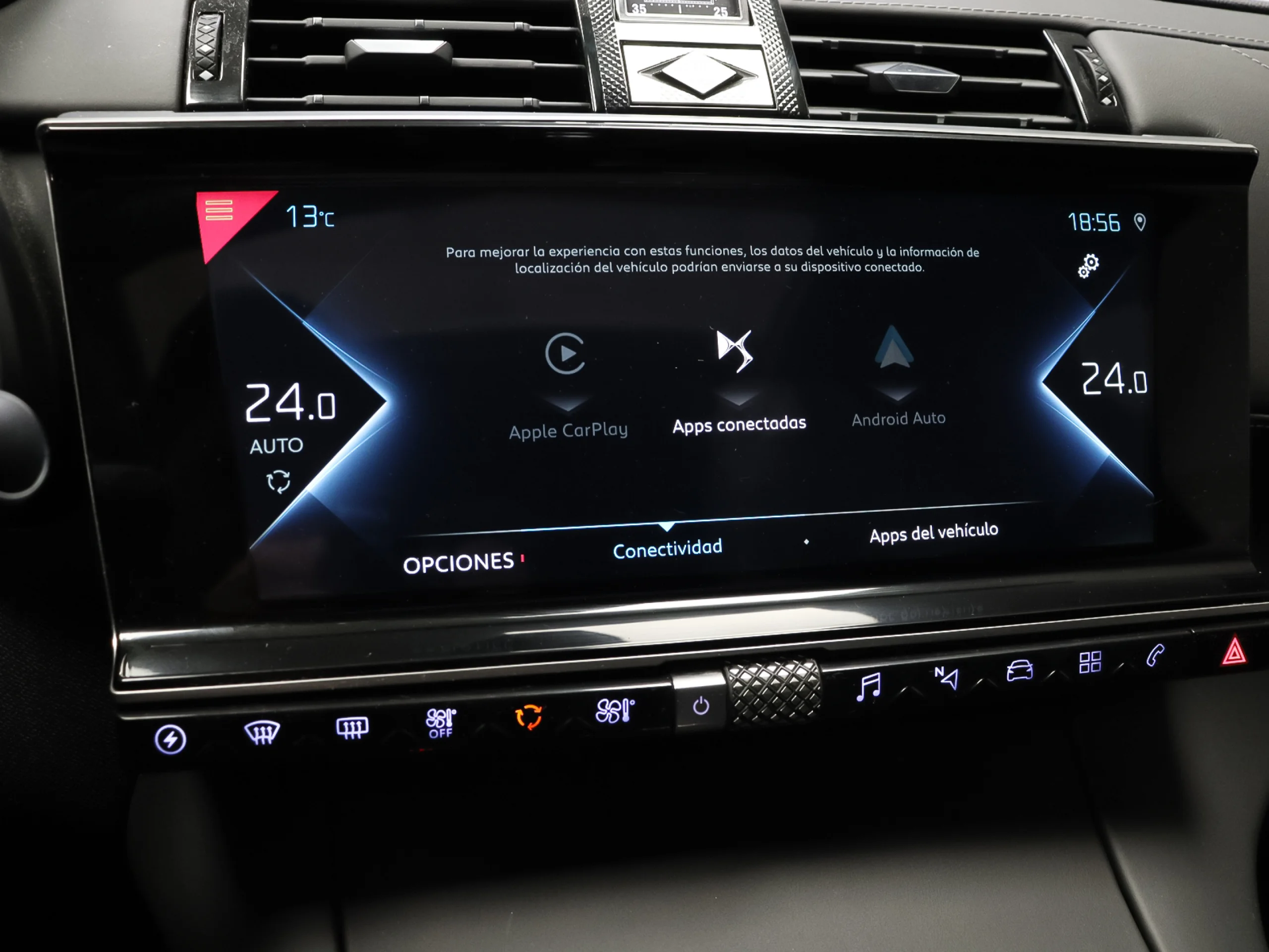DS DS7 Crossback E-Tense 225 Ligne Noire Auto 165 kW (225 CV) - Foto 17