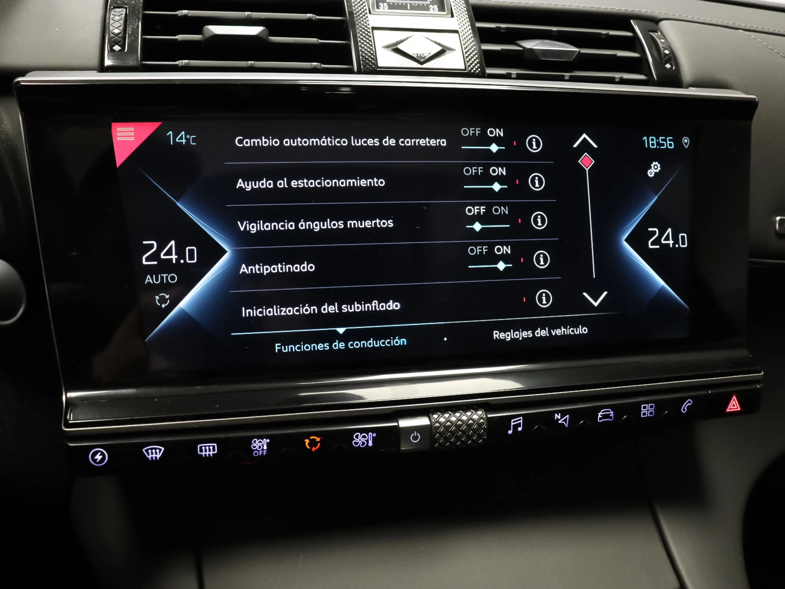 DS DS7 Crossback E-Tense 225 Ligne Noire Auto 165 kW (225 CV) - Foto 18