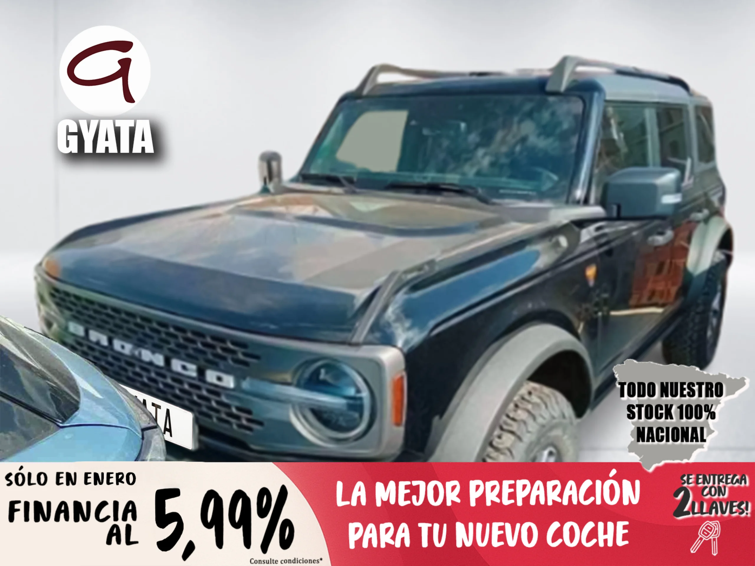 Ford Bronco 2.7 EcoBoost Badlands V6 4x4 Int. 246 kW (335 CV) - Foto 1