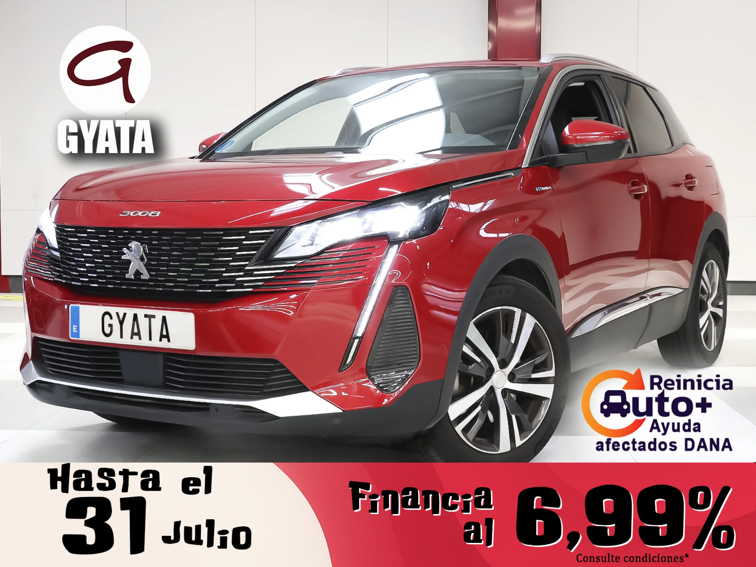 Peugeot 3008 Hybrid 300 Allure Pack e-EAT8 221 kW (300 CV) - Foto 1