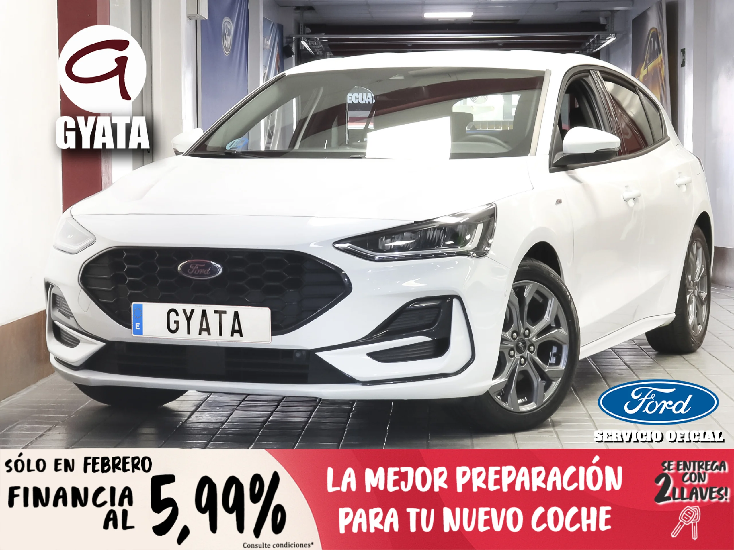 Ford Focus 1.0 Ecoboost MHEV ST-Line Auto 114 kW (155 CV) - Foto 1