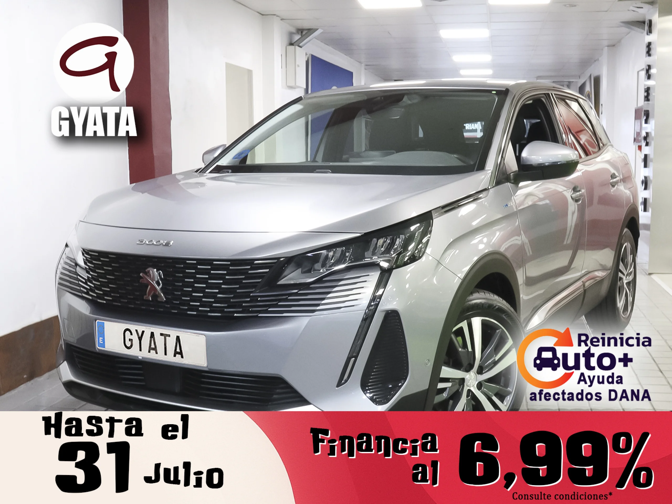 Peugeot 3008 Hybrid 225 Allure Pack e-EAT8 165 kW (225 CV) - Foto 1