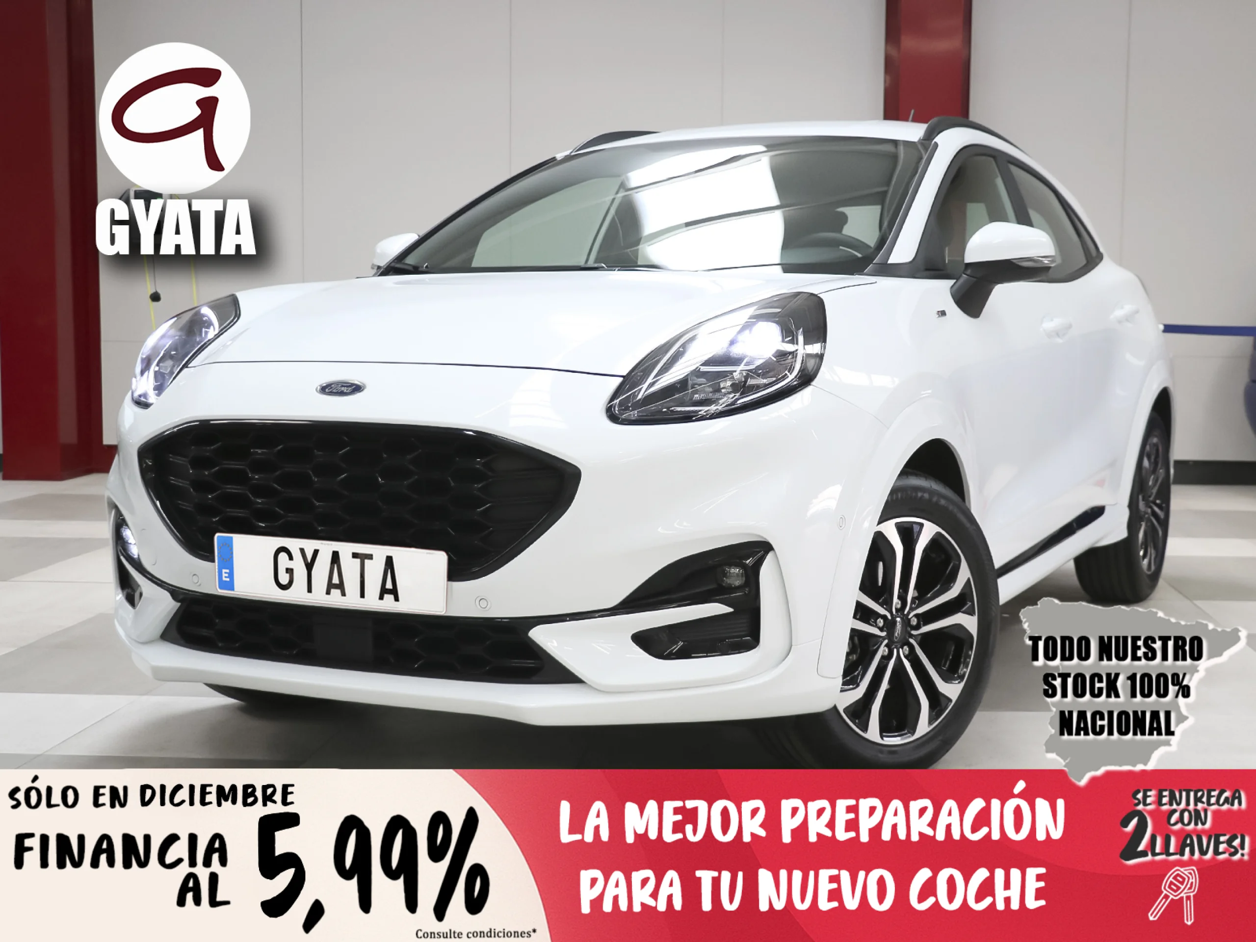 Ford Puma 1.0 EcoBoost MHEV ST-Line 92 kW (125 CV) - Foto 1