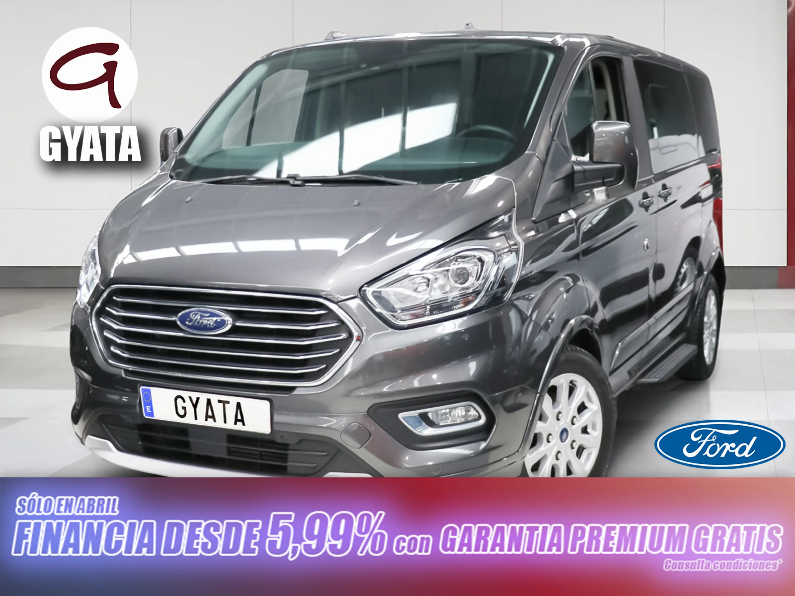 Ford Tourneo Custom 2.0 Ecoblue L1 Titanium Auto 125 kW (170 CV) - Foto 1