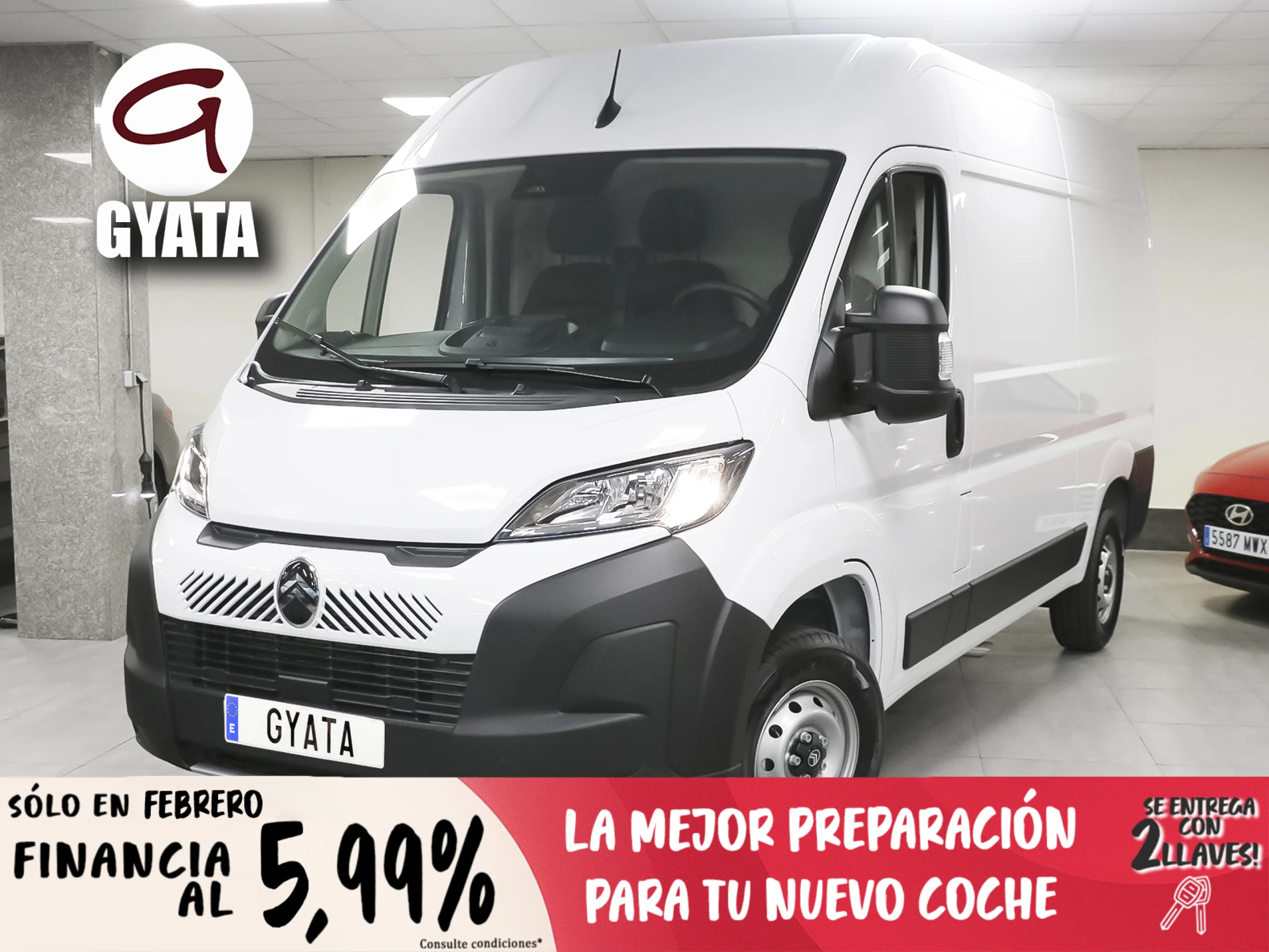 Citroen Jumper Furgon BlueHDi 140 S&S 35 L2H2 103 kW (140 CV) - Foto 1