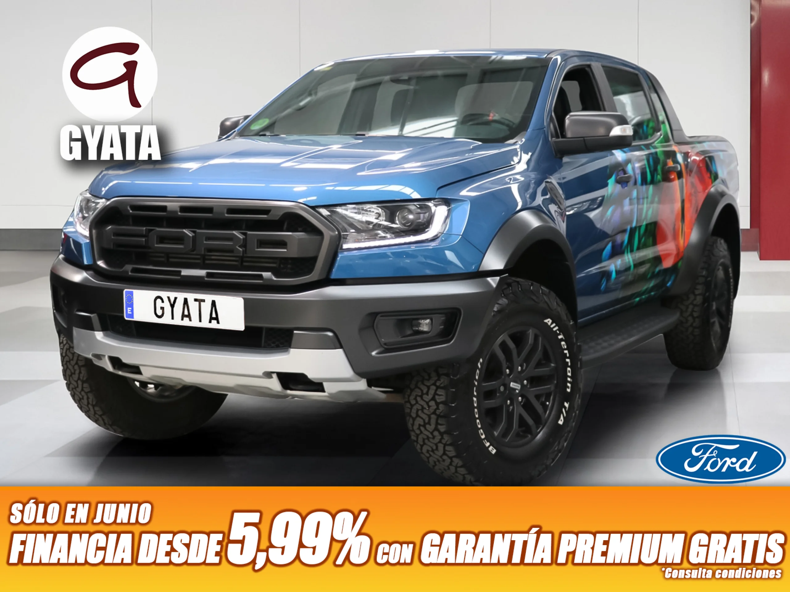 Ford Ranger Pickup 2.0 TDCI Doble Cabina Raptor 4x4 AT 157 kW (213 CV) - Foto 1