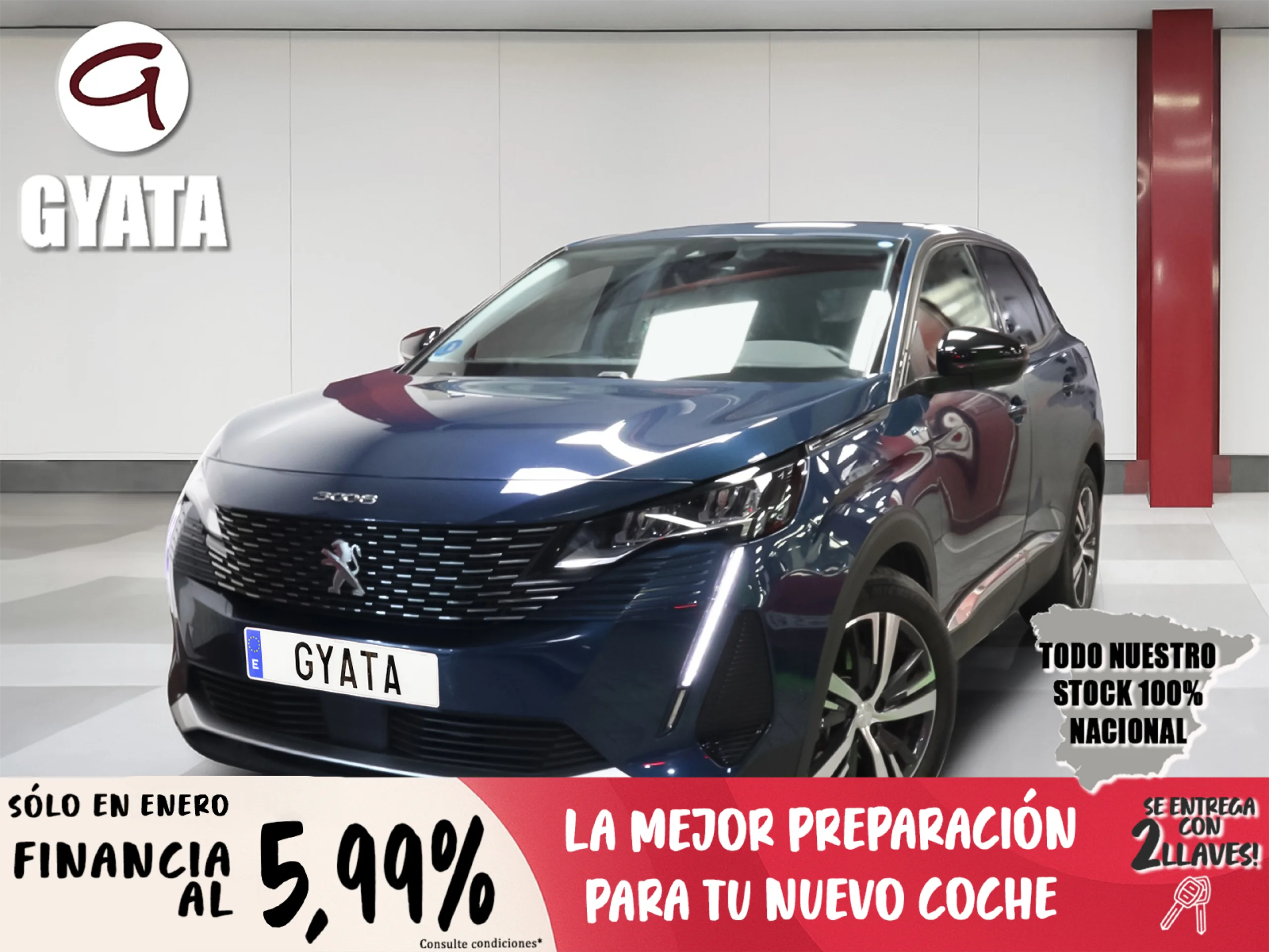 Peugeot 3008 Hybrid 225 Allure e-EAT8 165 kW (225 CV) - Foto 1