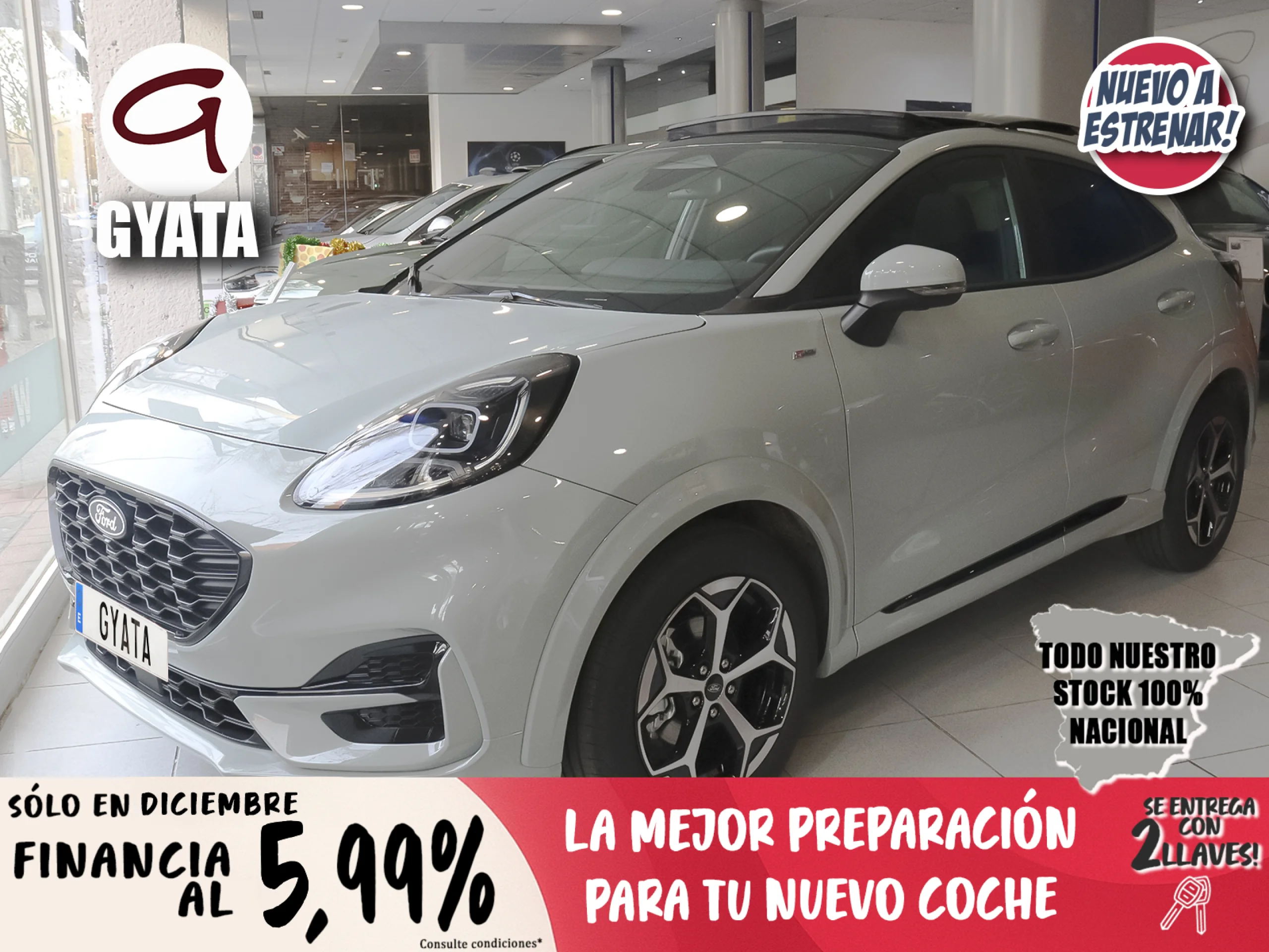 Ford Puma 1.0 EcoBoost MHEV ST-Line 92 kW (125 CV) - Foto 1