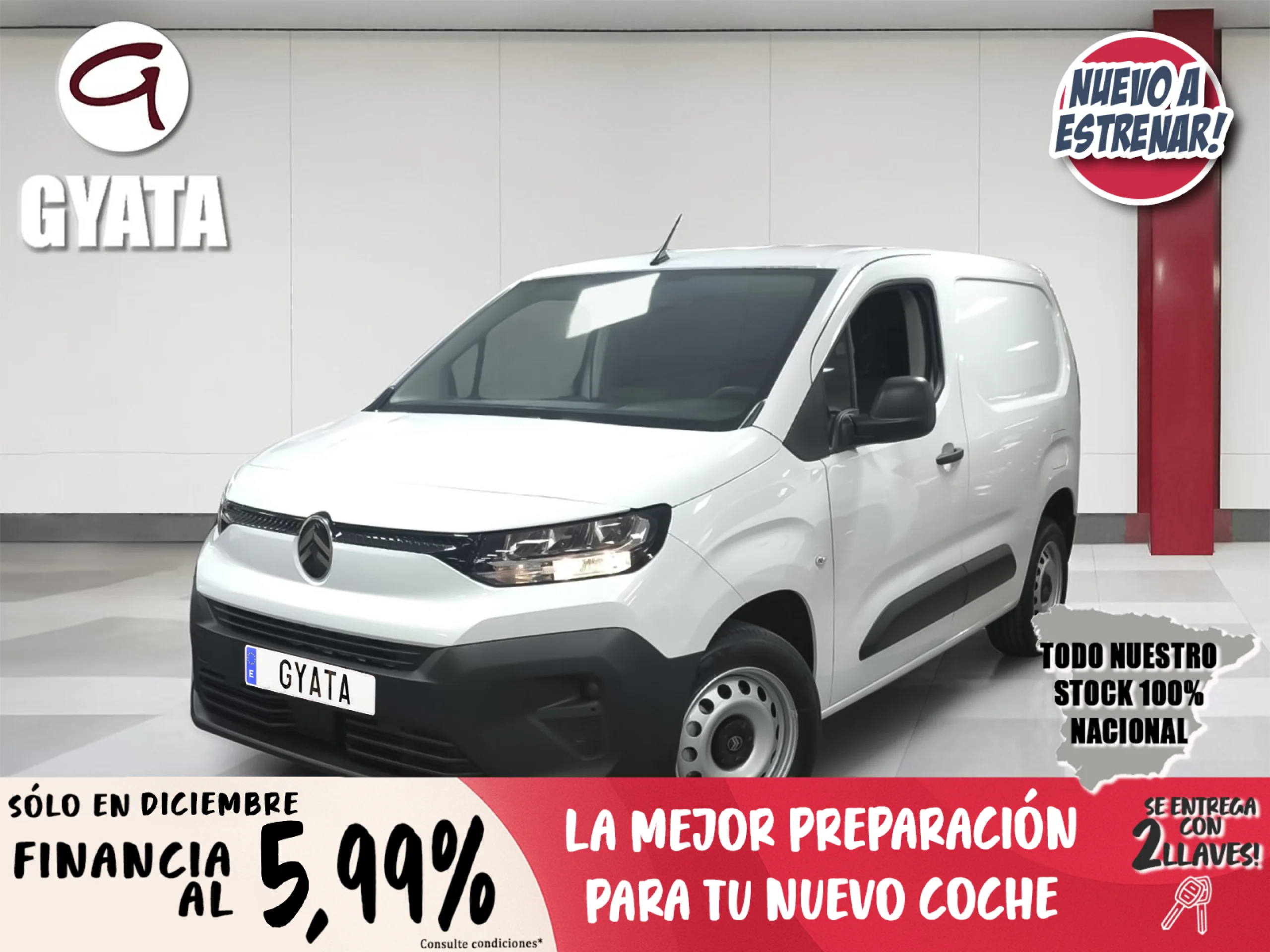 Citroen Berlingo Furgon BlueHDi 100 Talla M CA 75 kW (100 CV) - Foto 1