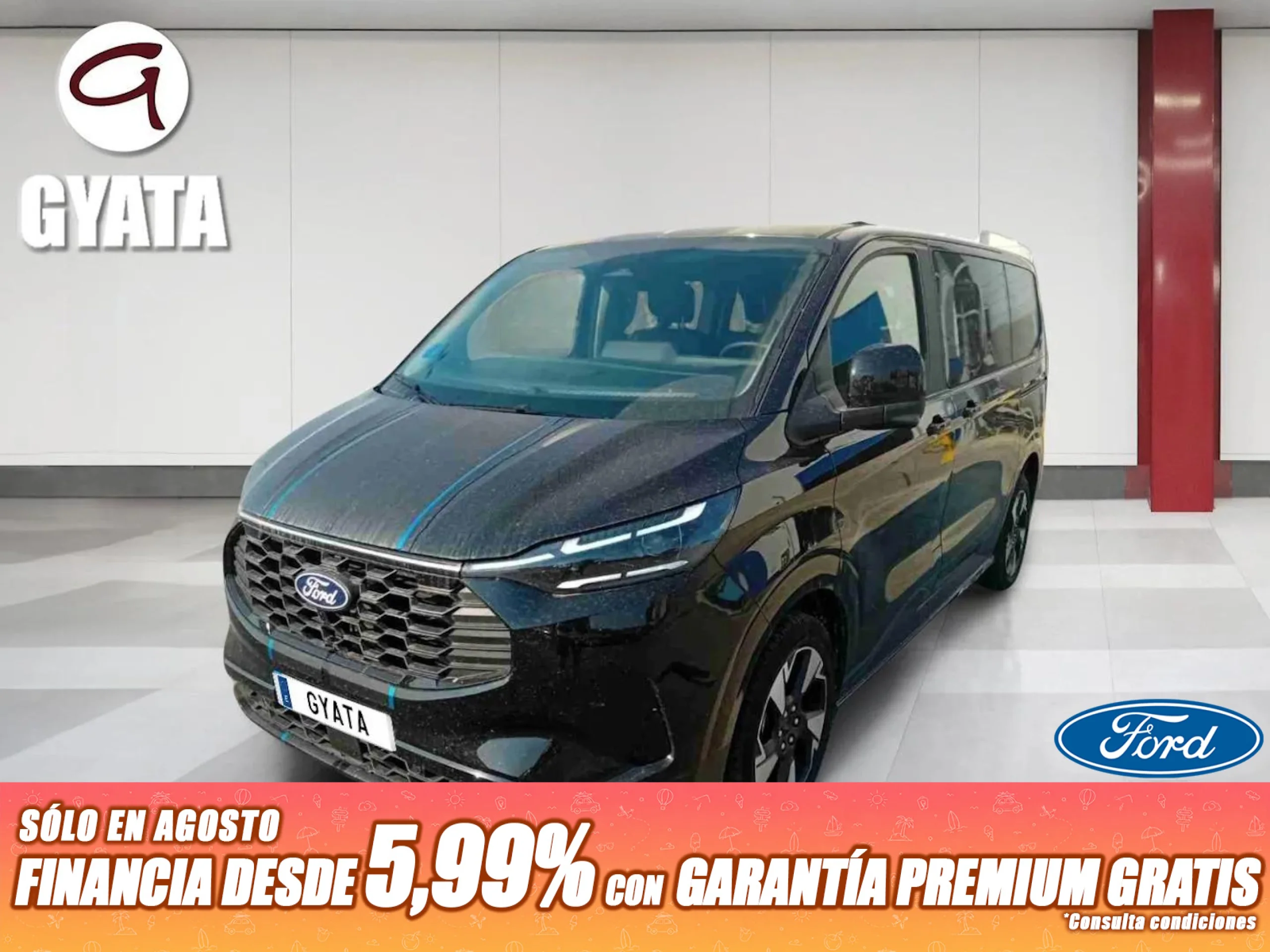 Ford Tourneo Custom 2.5 Duratec PHEV Active L1 eCVT 171 kW (232 CV) - Foto 1