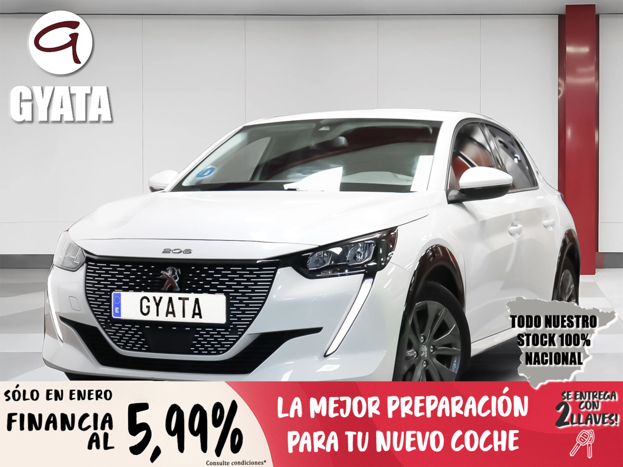 Peugeot E-208 Eléctrico Allure Pack 100 kW (136 CV) - Foto 1