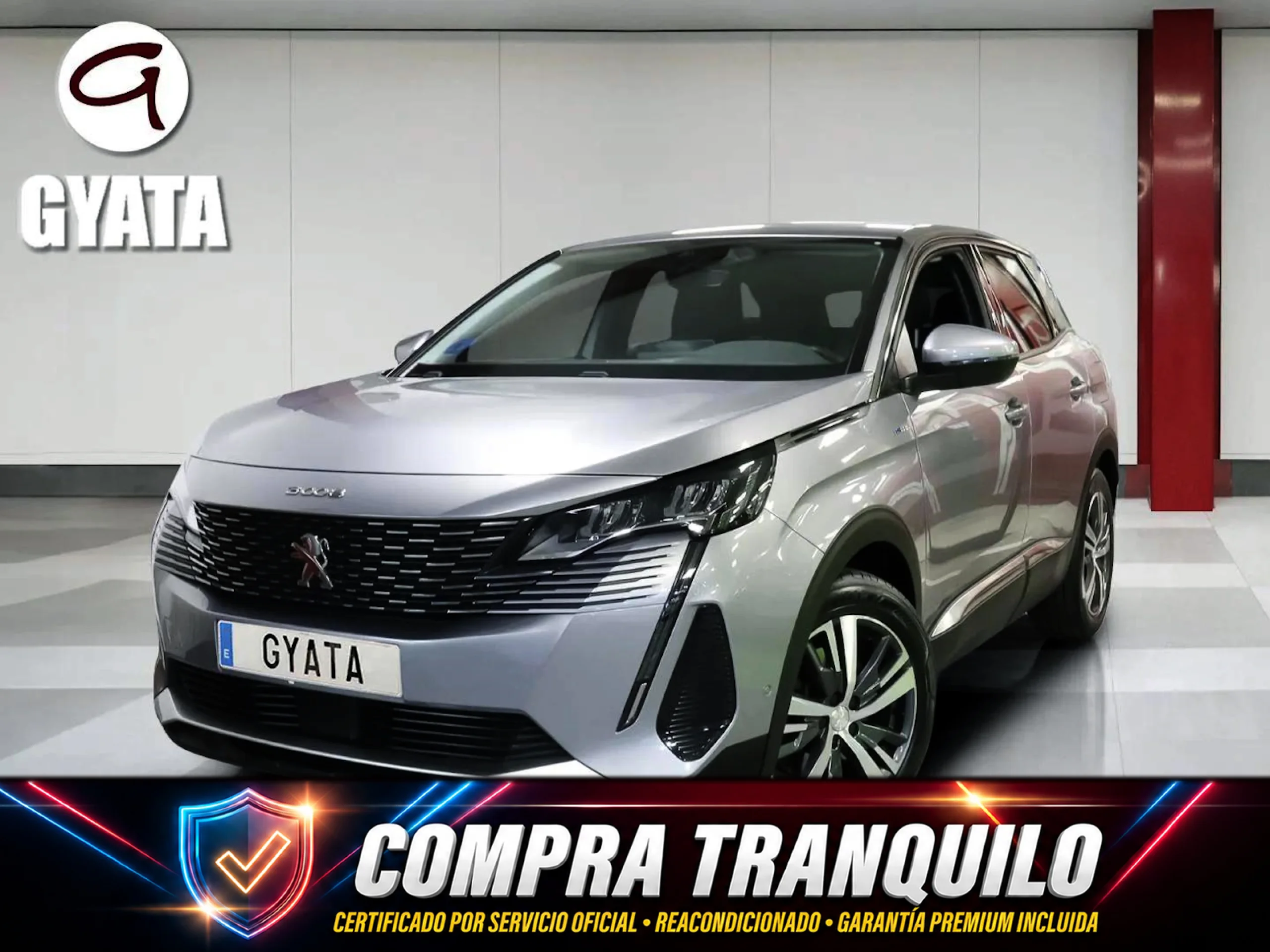 Peugeot 3008 Hybrid 180 Allure Pack e-EAT8 132 kW (180 CV) - Foto 1