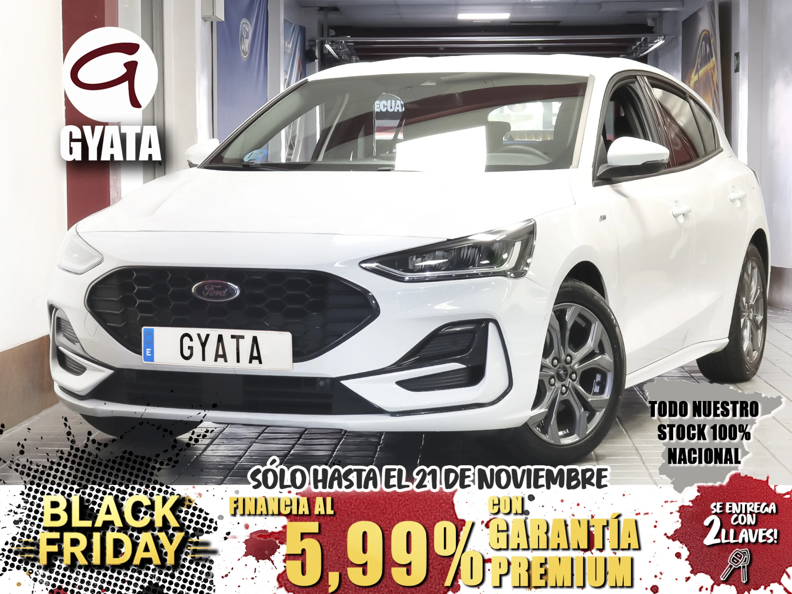 Ford Focus 1.0 Ecoboost MHEV ST-Line Auto 114 kW (155 CV) - Foto 1