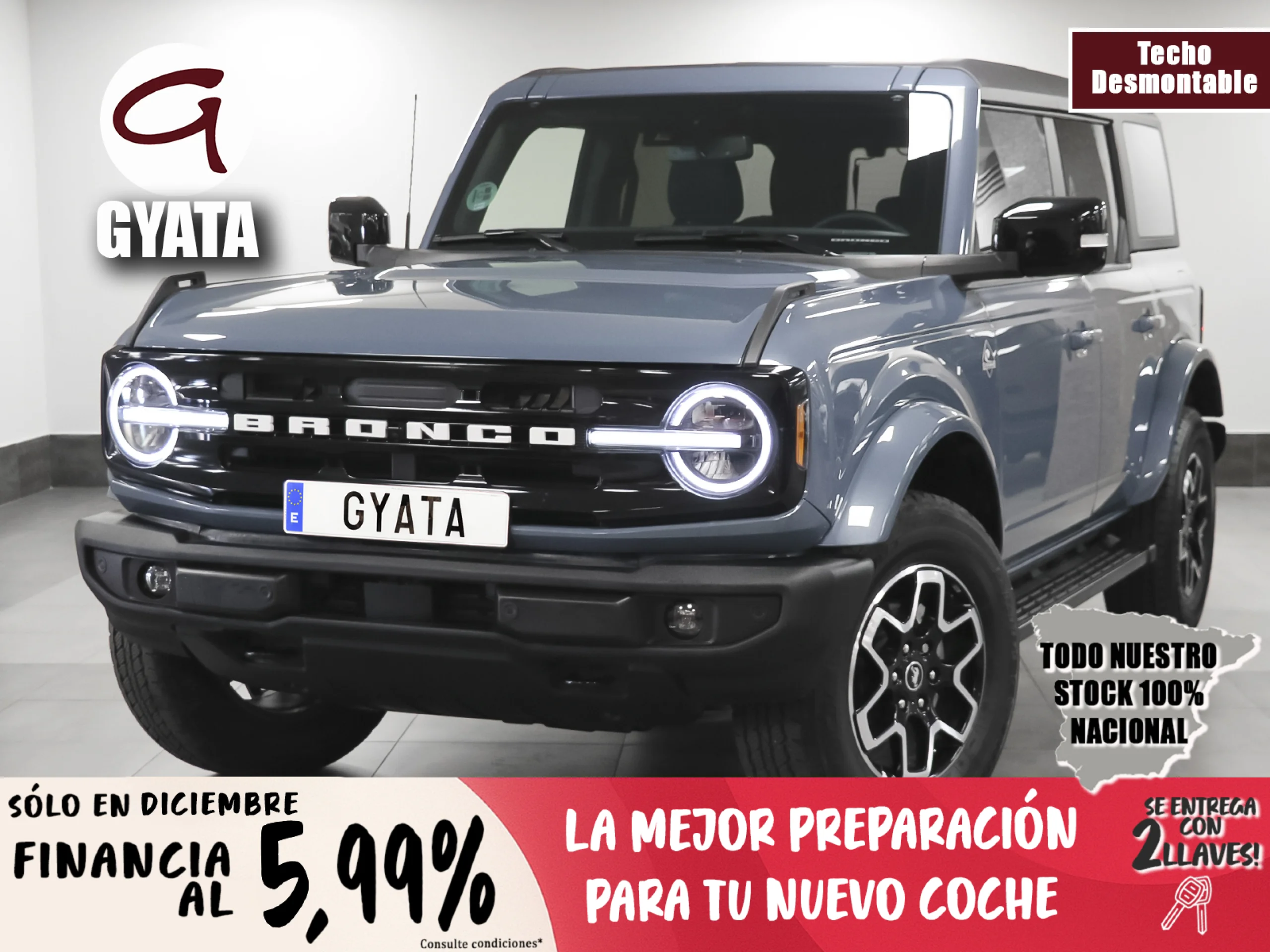 Ford Bronco 2.7 EcoBoost V6 Outer Banks 4x4 In Auto 246 kW (335 CV) - Foto 1