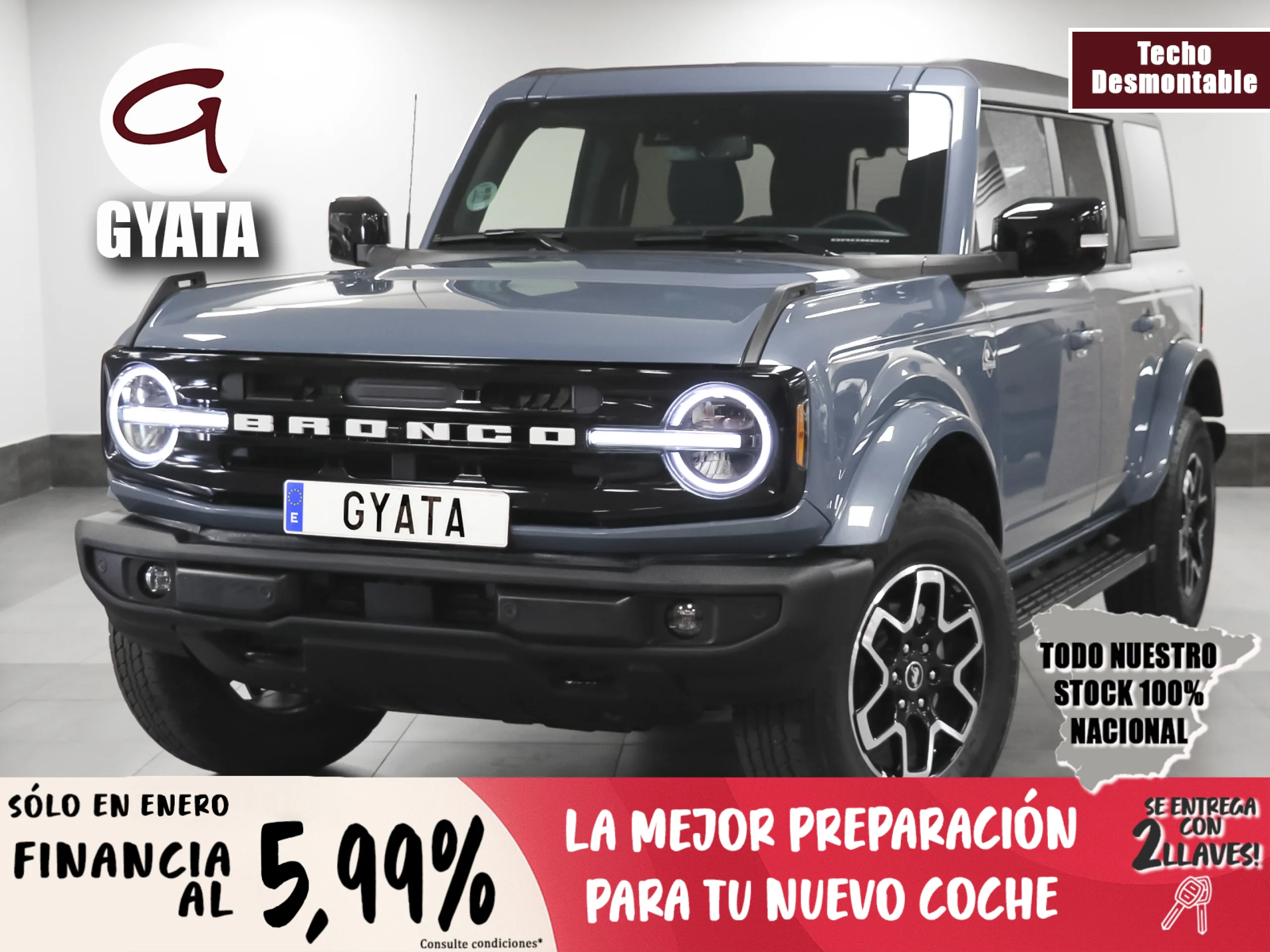 Ford Bronco 2.7 EcoBoost V6 Outer Banks 4x4 In Auto 246 kW (335 CV) - Foto 1