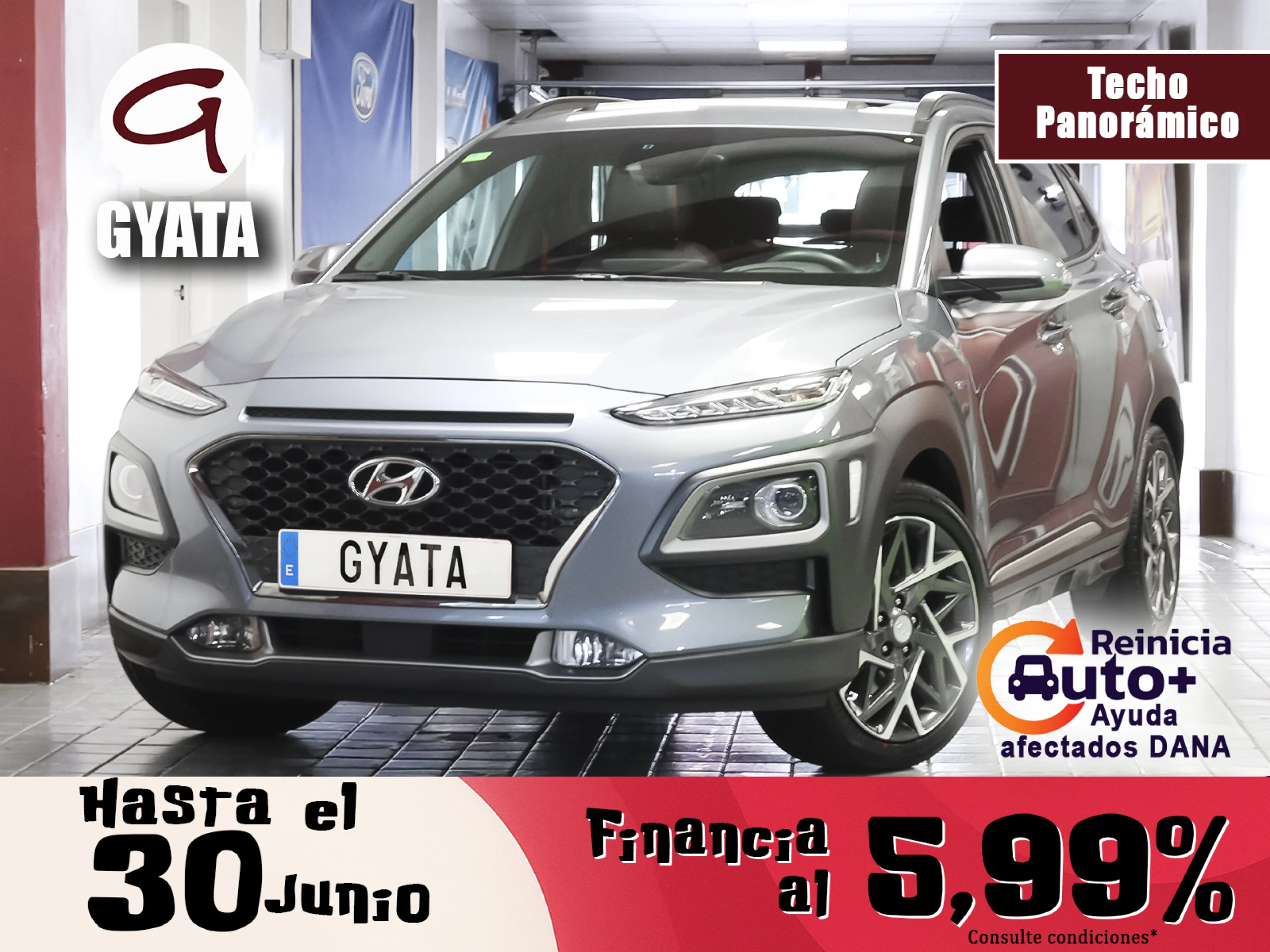 Hyundai Kona 1.6 GDI HEV Style Sky Red DT 104 kW (141 CV) - Foto 1