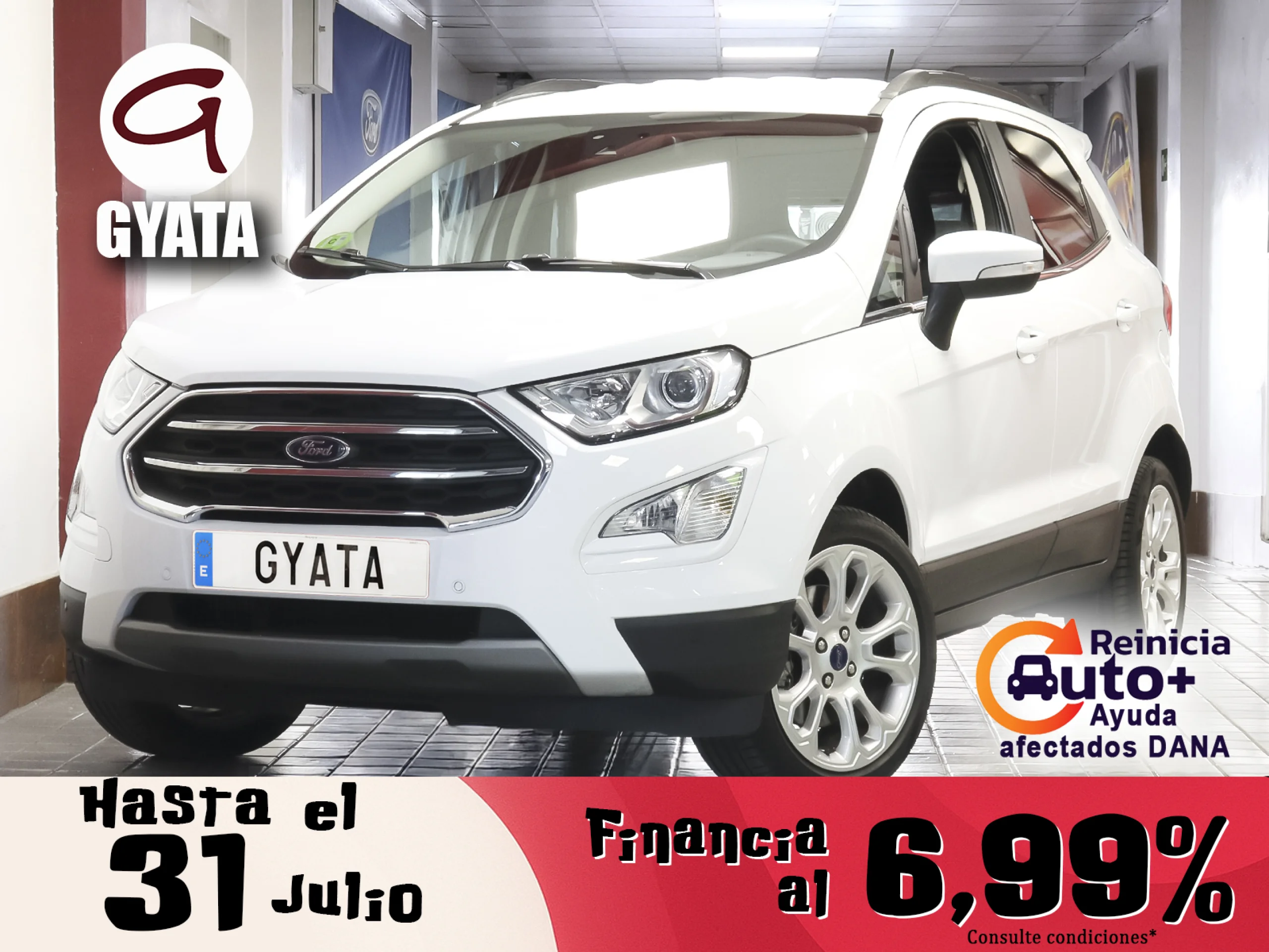 Ford EcoSport 1.0T EcoBoost S&S Titanium 92 kW (125 CV) - Foto 1