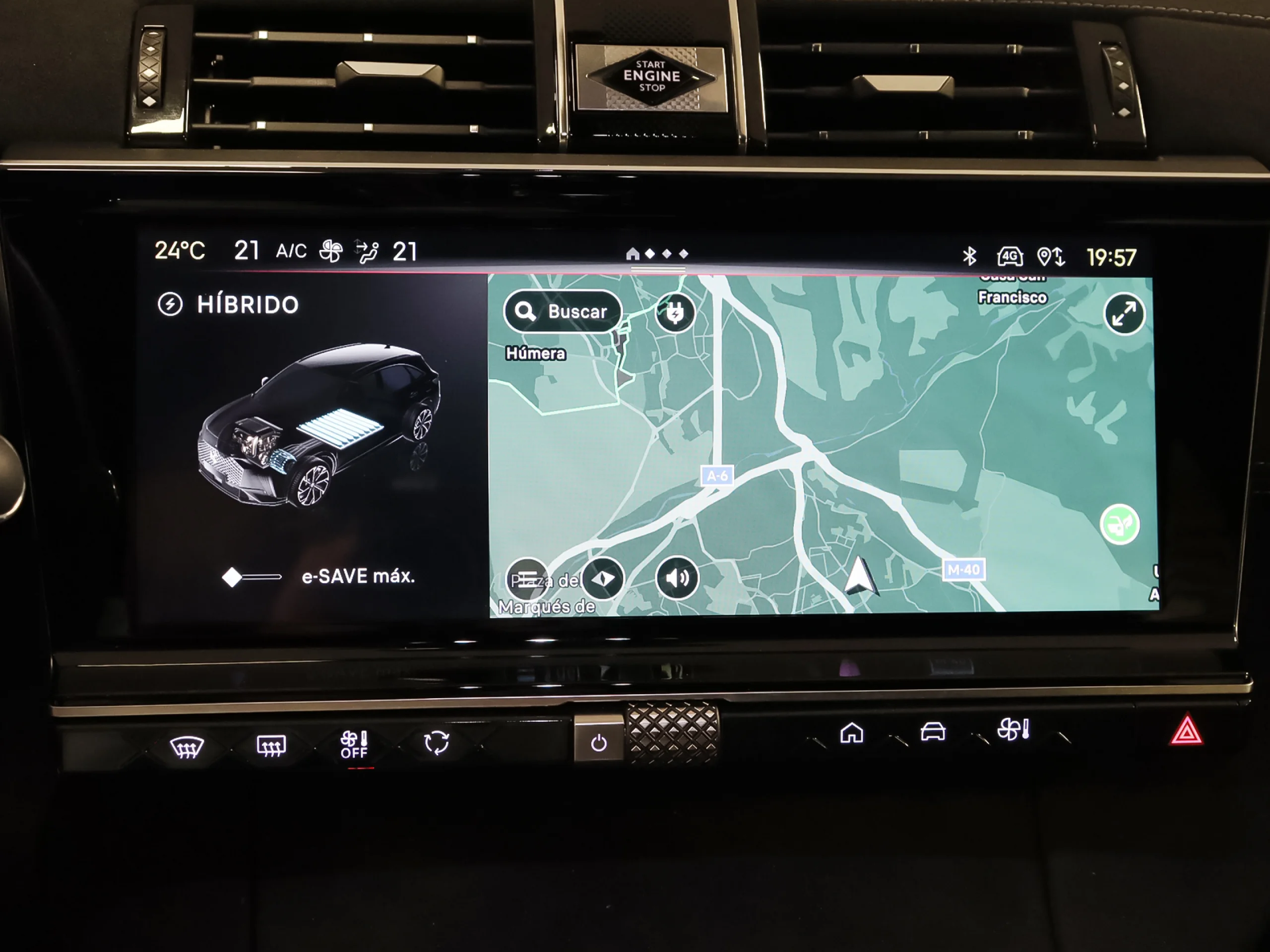 DS DS7 Crossback Plug-In Hybrid Pallas 165 kW (224 CV) - Foto 22