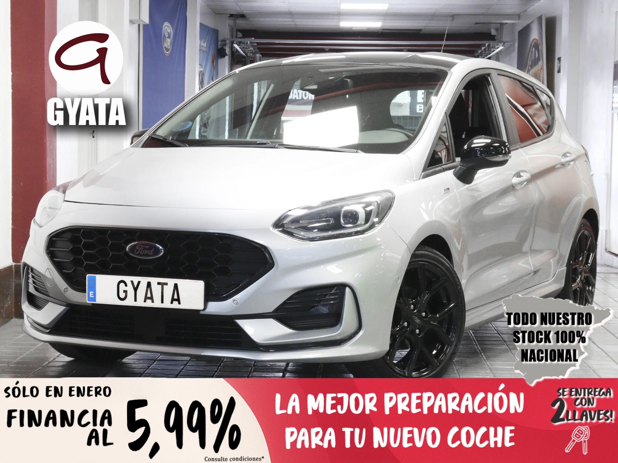Ford Fiesta 1.0 EcoBoost MHEV ST-Line 92 kW (125 CV) - Foto 1