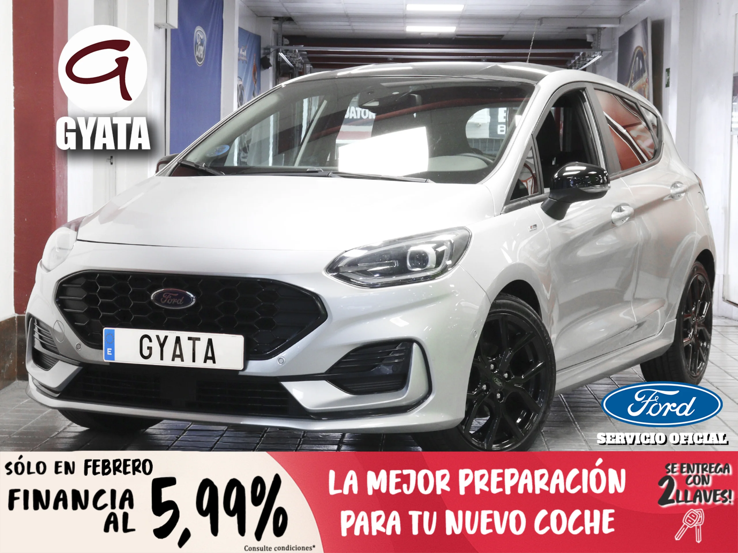 Ford Fiesta 1.0 EcoBoost MHEV ST-Line 92 kW (125 CV) - Foto 1
