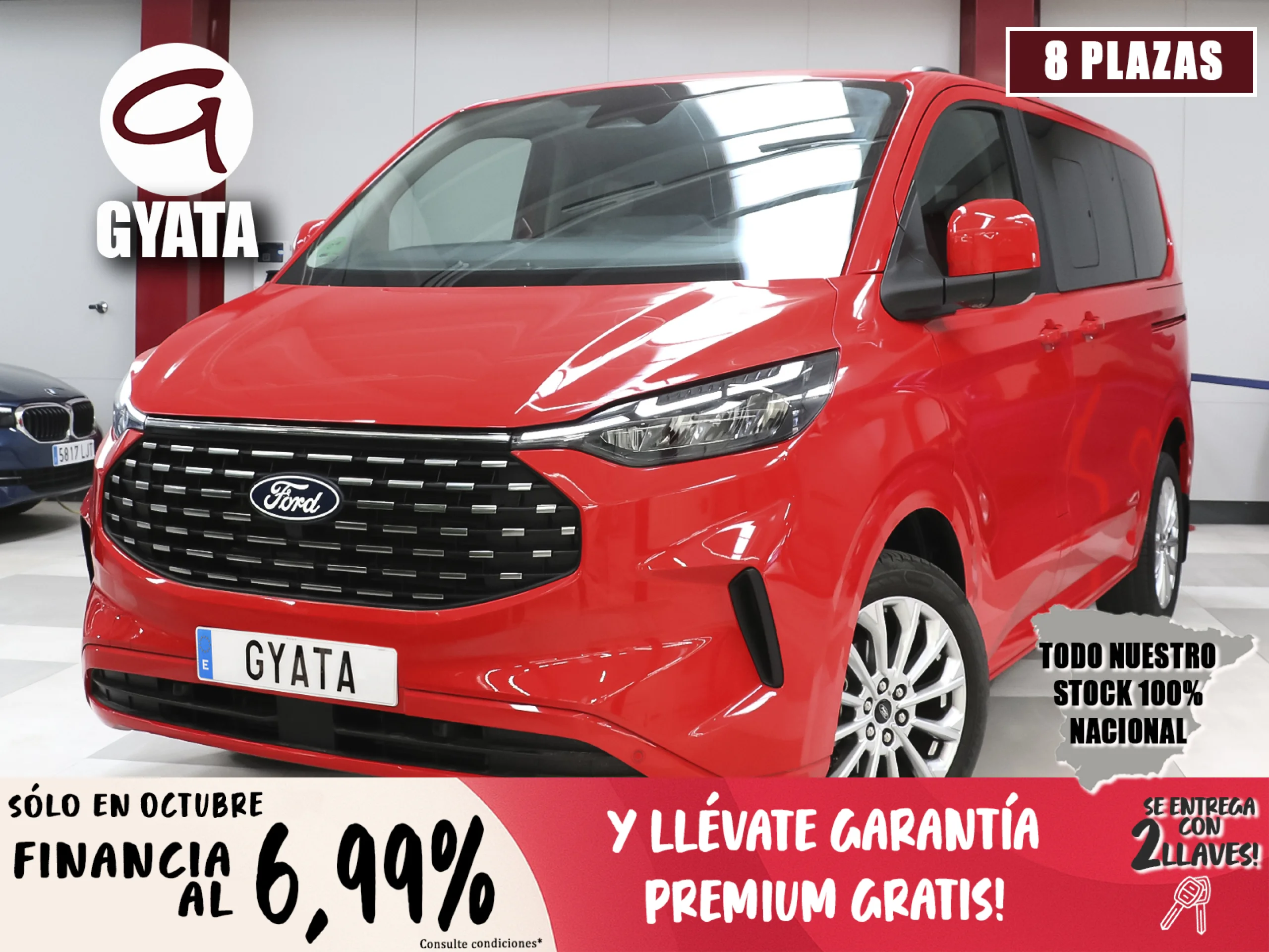 Ford Tourneo Custom 2.0 Ecoblue L1 Titanium Auto 125 kW (170 CV) - Foto 1