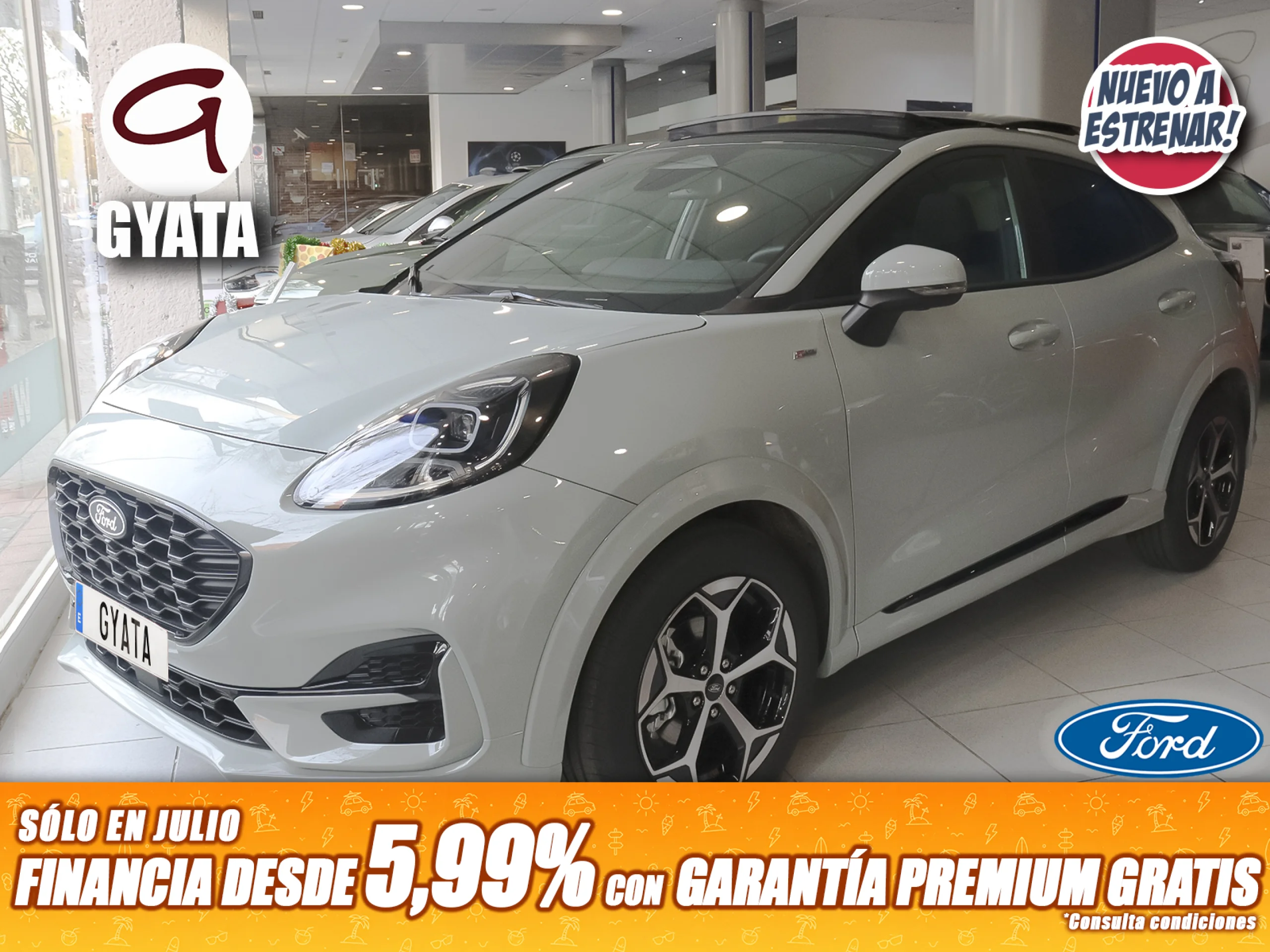 Ford Puma 1.0 EcoBoost MHEV ST-Line Auto 92 kW (125 CV) - Foto 1