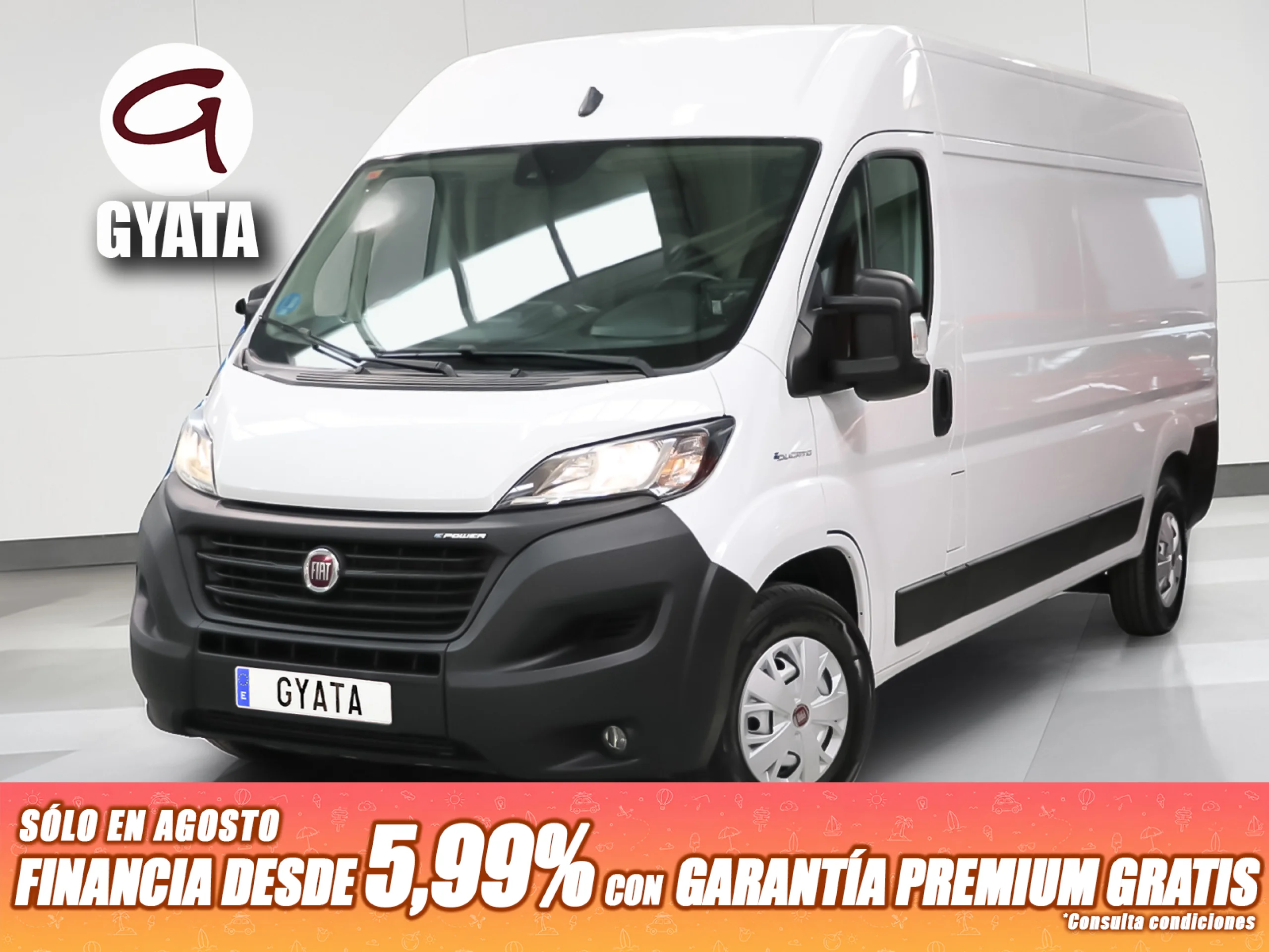 Fiat E-Ducato Furgón e-Ducato 3.500 L3 H2 47 kW 90 kW (122 CV) - Foto 1